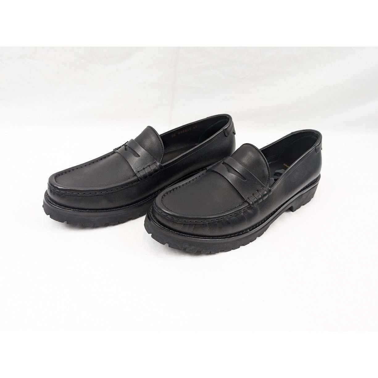Saint Laurent Paris o1rshd1 Mag 15 Moccasin in Nero Size US 12 / EU 45 - 17 Thumbnail