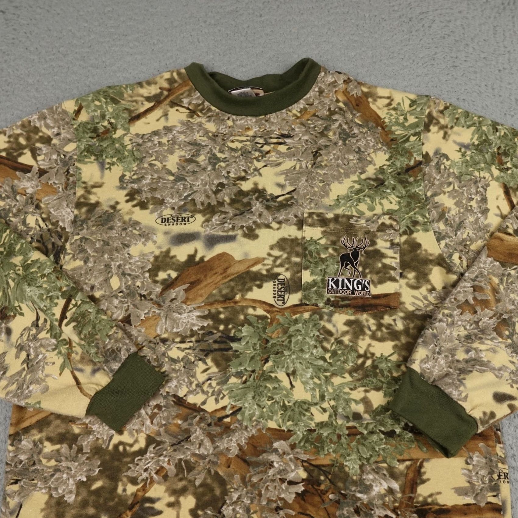 Vintage VINTAGE Hidden Mesa Shirt Mens M Camo Long Sleeve Outdoor Desert Shadow Size US M / EU 48-50 / 2 - 4 Thumbnail