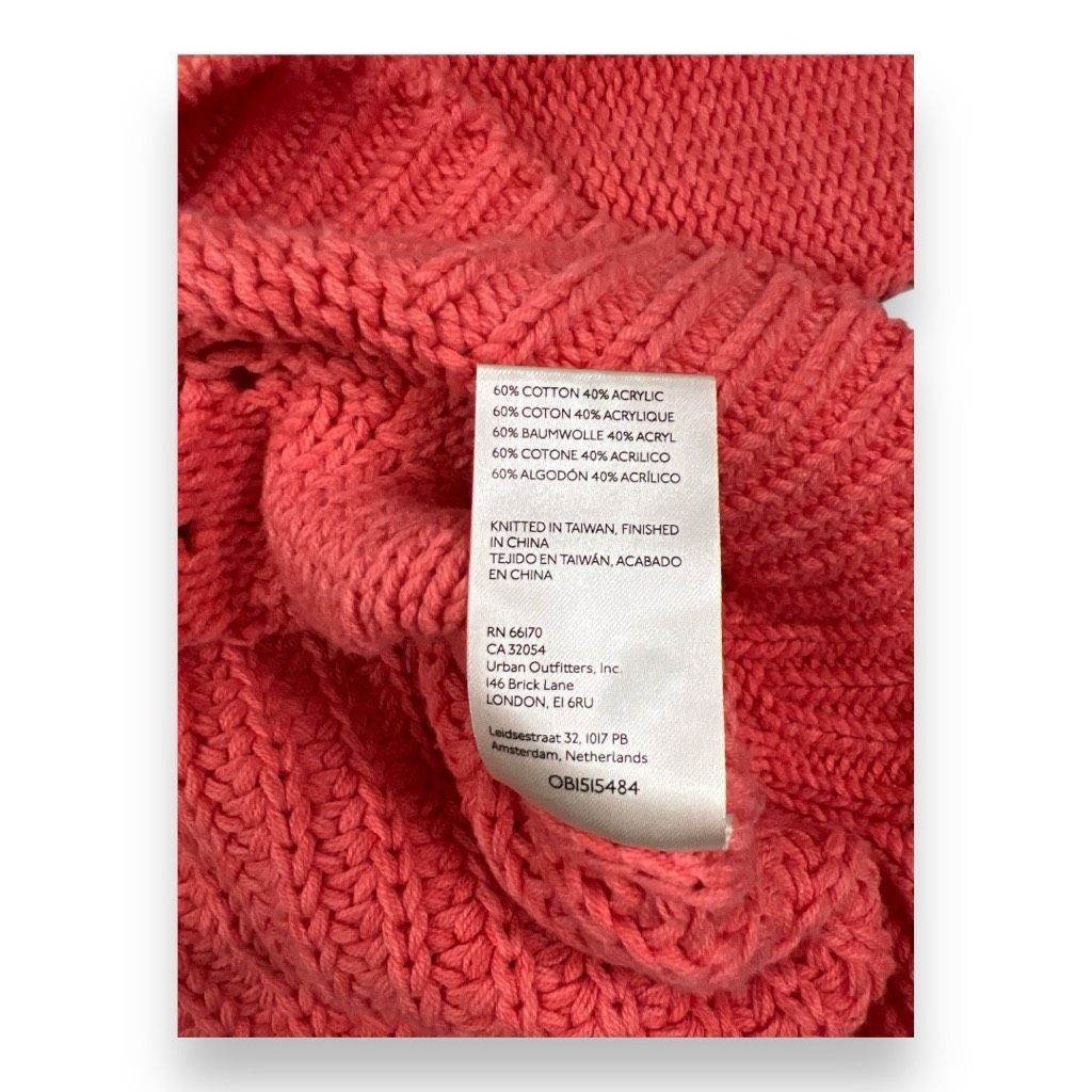 Free People Free People Bell Song Pink Cropped Boxy Knit Sweater Size Me Size M / US 6-8 / IT 42-44 - 5 Thumbnail