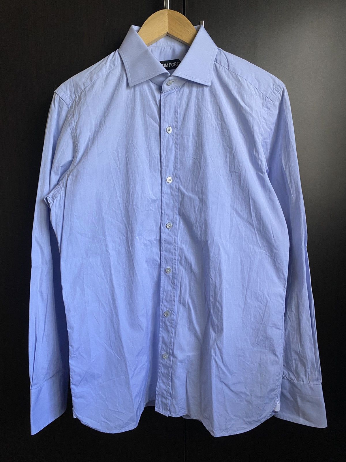 Tom Ford Tom Ford Classic Slim Fit Dress Shirt Size US M / EU 48-50 / 2 - 1 Thumbnail