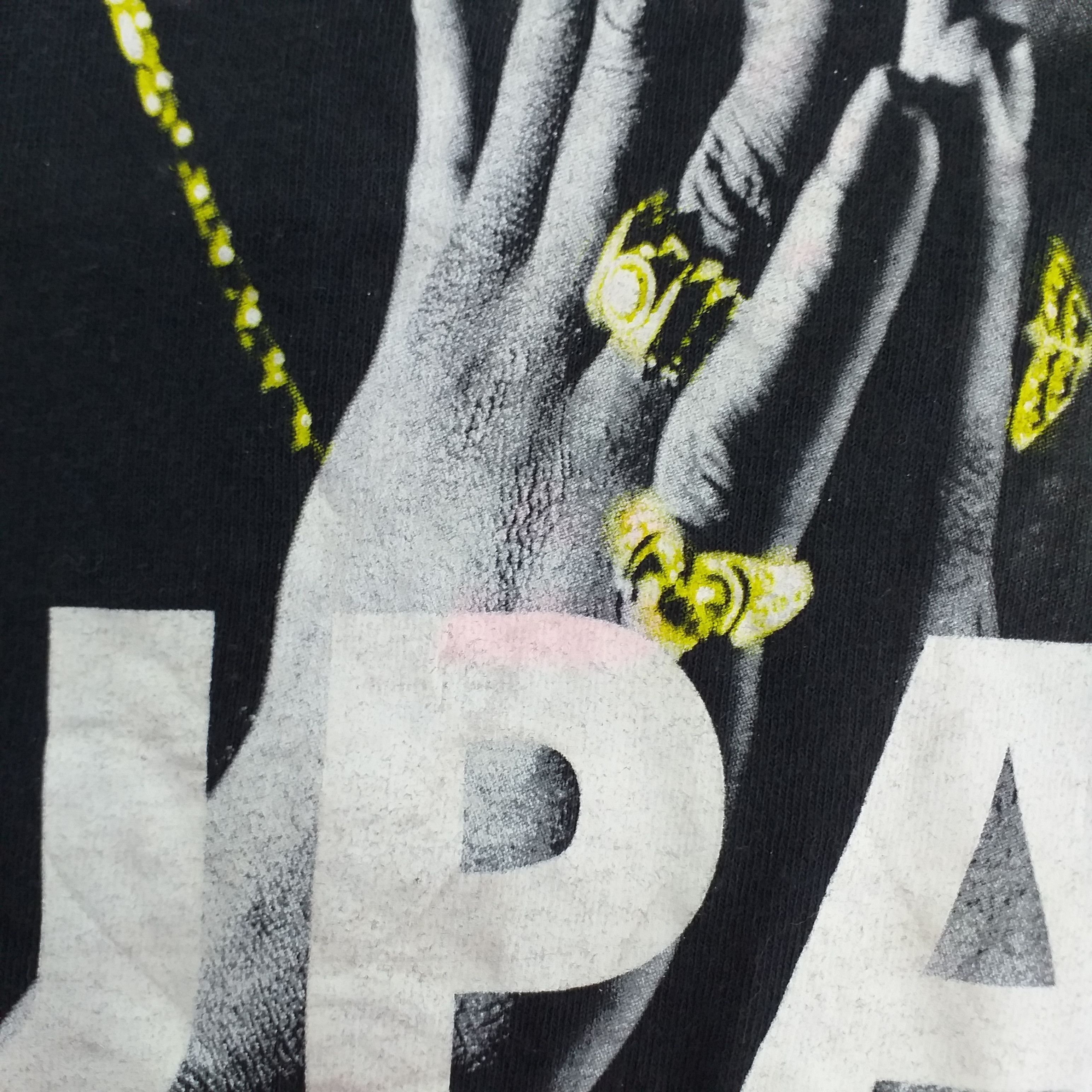 Rap Tees Vintage 90s Tupac Shakur 2PAC Memorial Tshirt Rap Tee -G020 Size US L / EU 52-54 / 3 - 5 Thumbnail