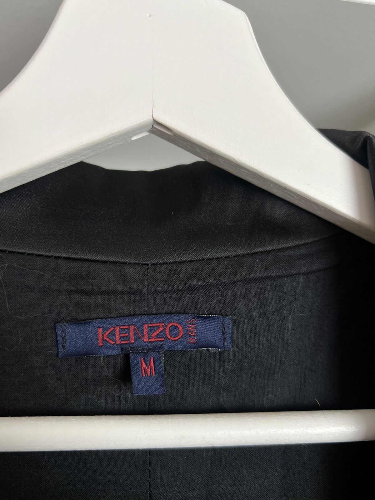Designer × Kenzo × Vintage Vintage Y2K Kenzo Jeans abstract coat jacket M designer 00s Size M / US 6-8 / IT 42-44 - 6 Thumbnail