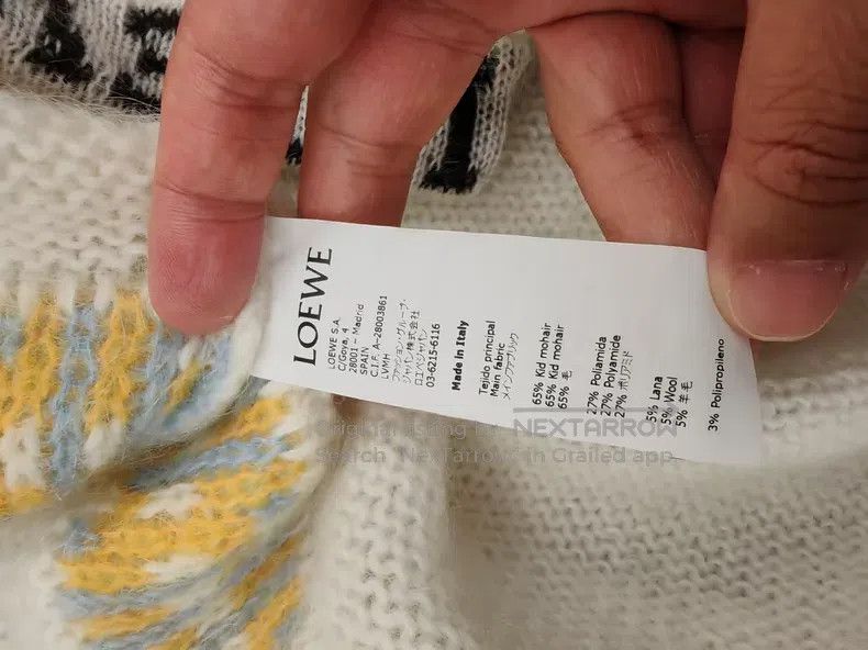 Loewe Loewe Knit Cardigan, Almost New Size XS / US 0-2 / IT 36-38 - 3 Thumbnail
