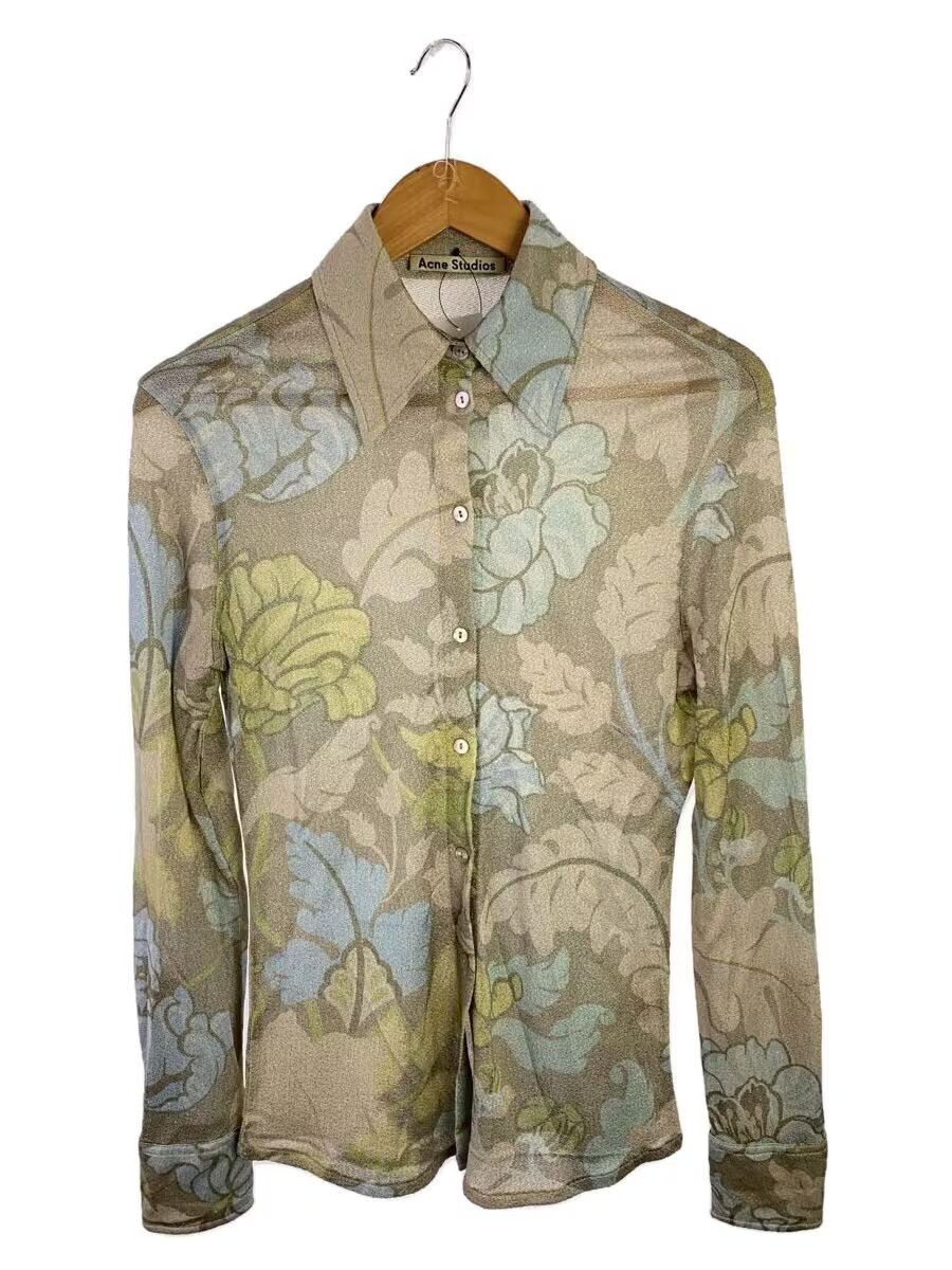 Acne Studios Floral Button Shirt Size US S / EU 44-46 / 1 - 1 Thumbnail