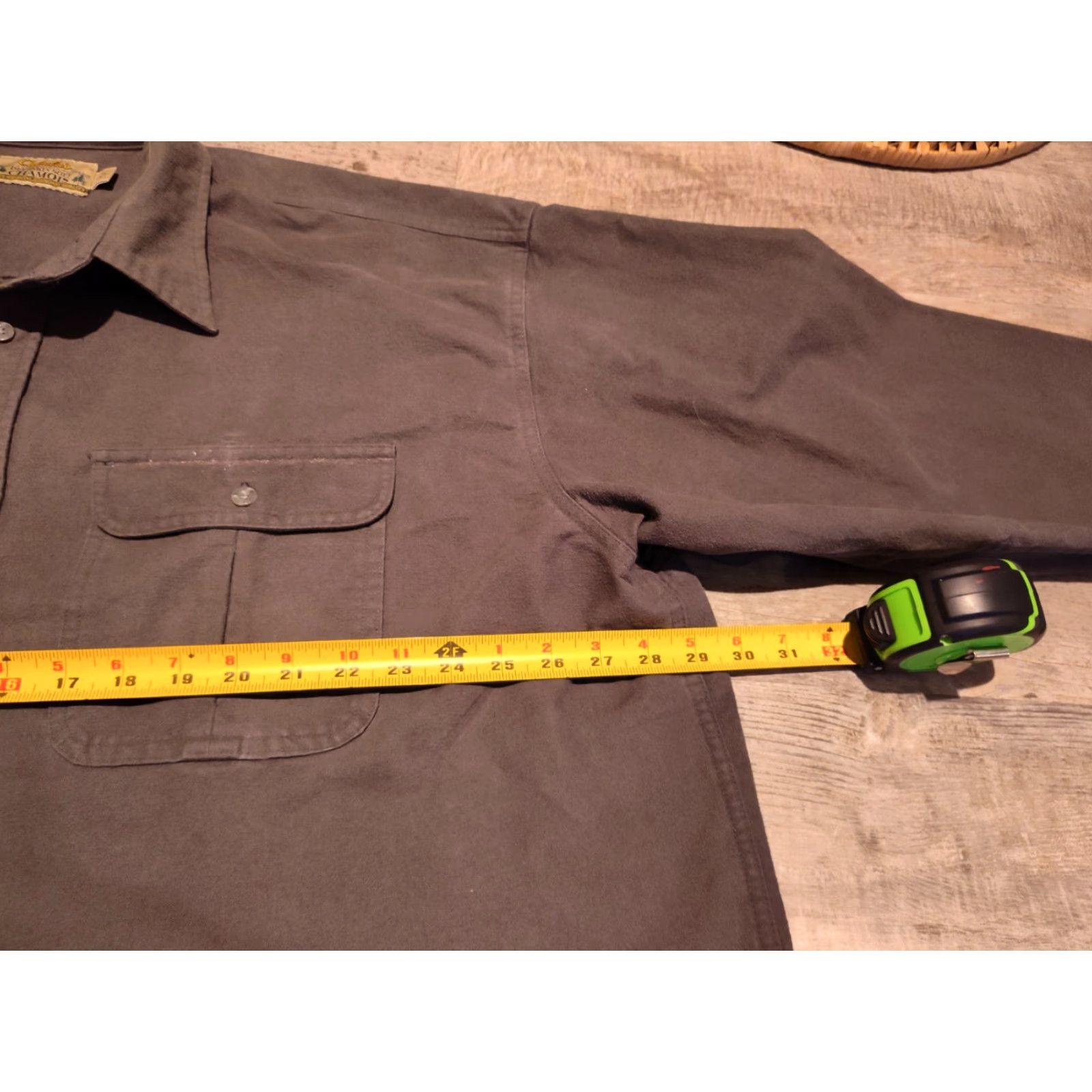 Vintage Cabela's Men’s 3XL Tall Gray Deerskin Soft Chamois Long Sleeve Button-Up Shirt, Casual Outdoor Workwear Size US XXL / EU 58 / 5 - 7 Thumbnail