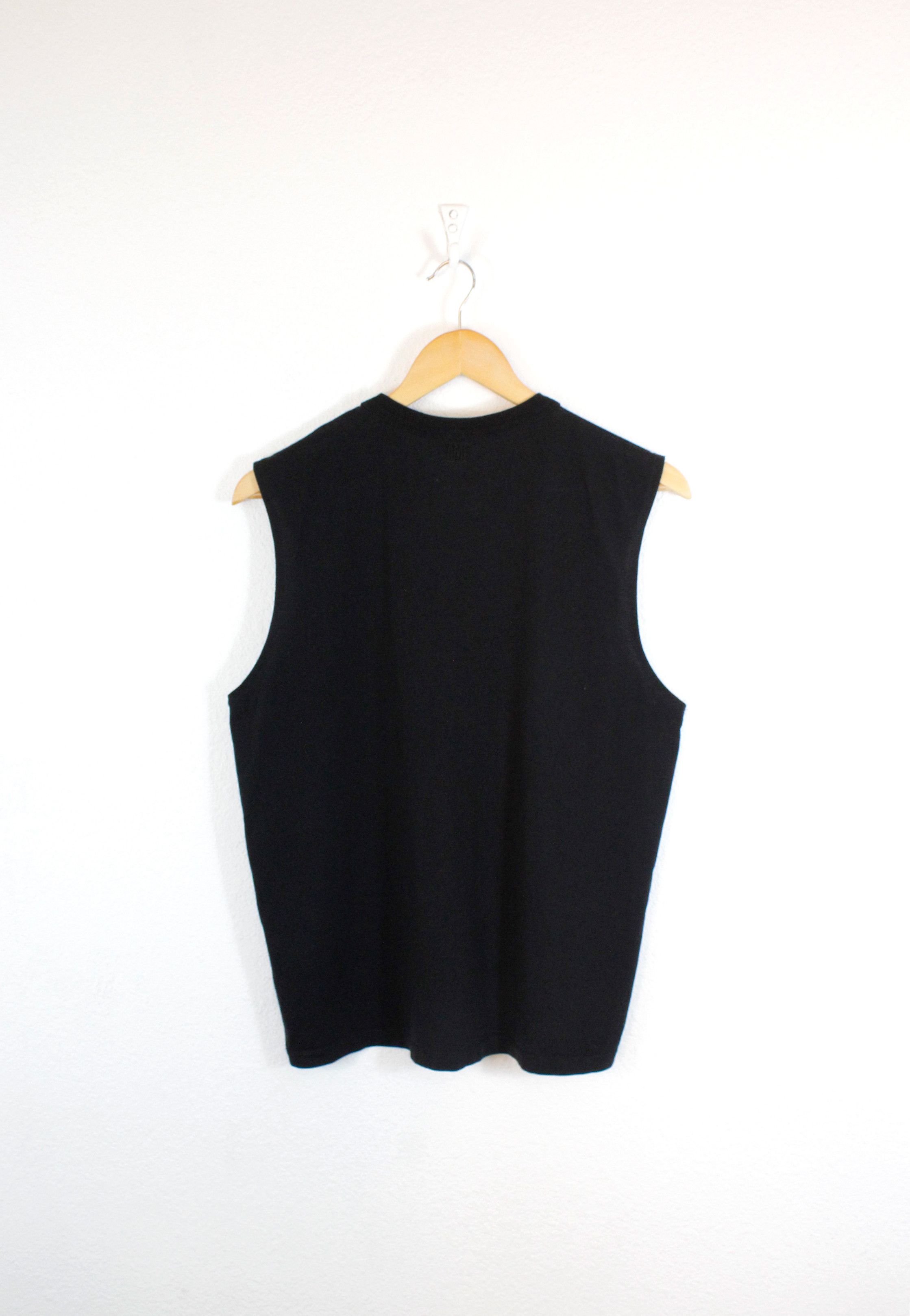 AMI Ami Paris Heart Chest Logo Tee Sleeveless Top Size US XS / EU 42 / 0 - 7 Thumbnail