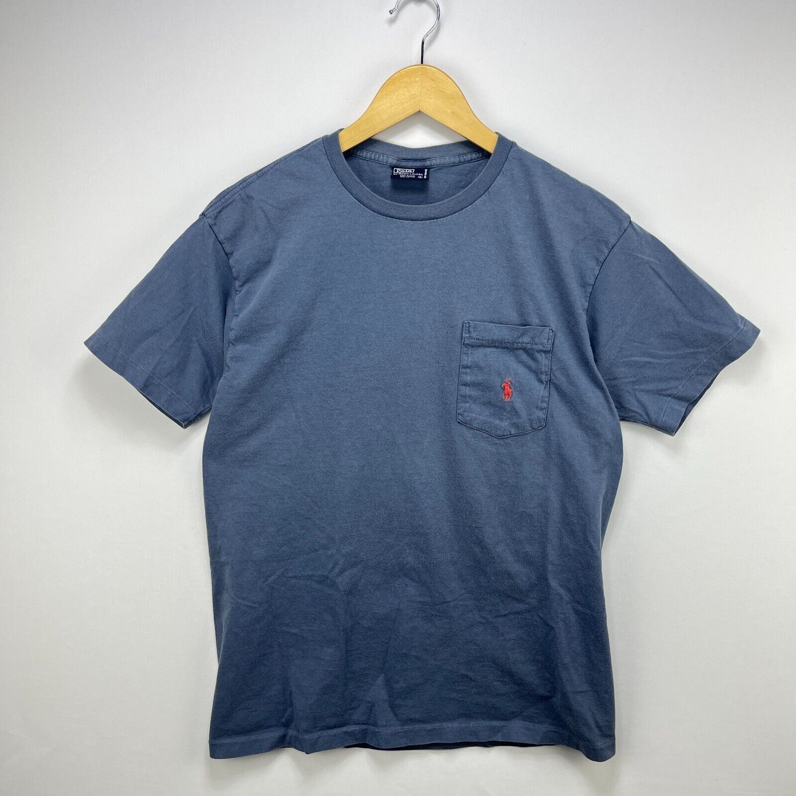 Ralph Lauren × Vintage Vintage 90s Polo Ralph Lauren Single Stitch Shirt Small Pony Size US S / EU 44-46 / 1 - 1 Thumbnail