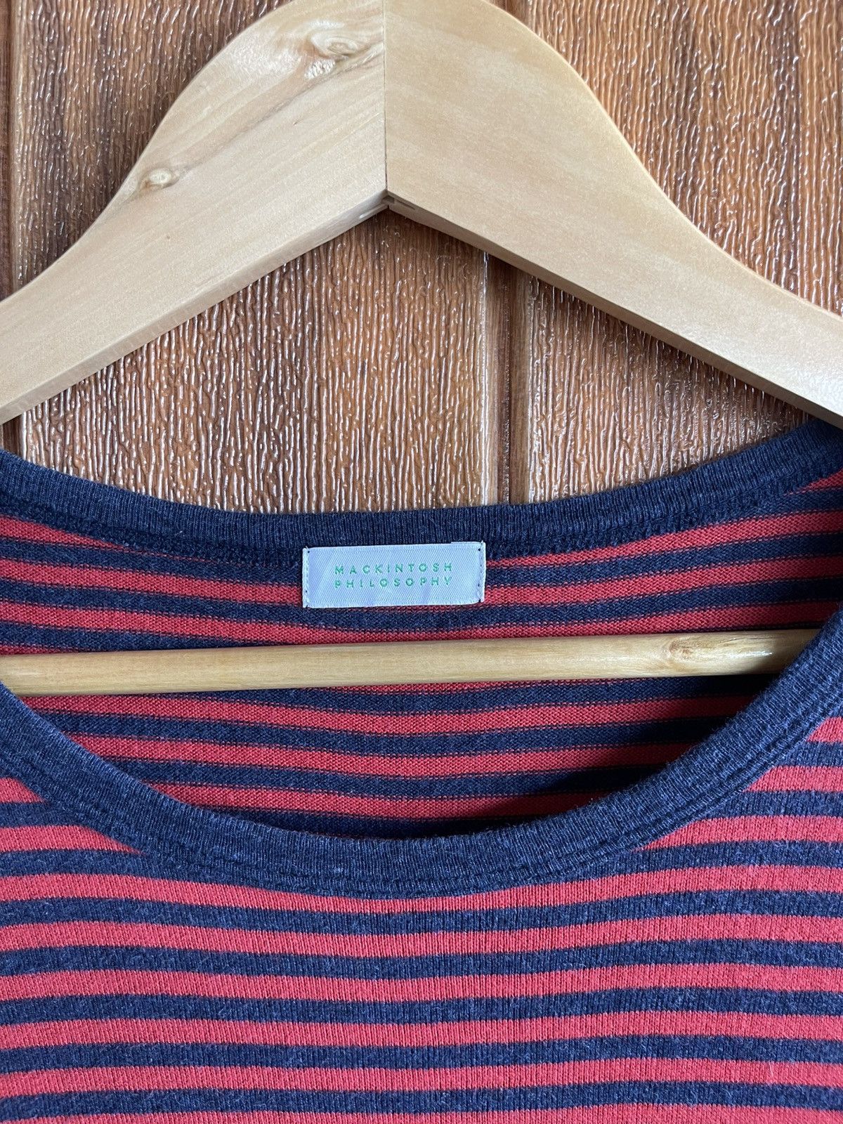 Kiko Kostadinov GCS24🔥MACKINTOSH PHILOSOPHY🔥Striped Sweatshirt Longsleeve Size US M / EU 48-50 / 2 - 7 Thumbnail