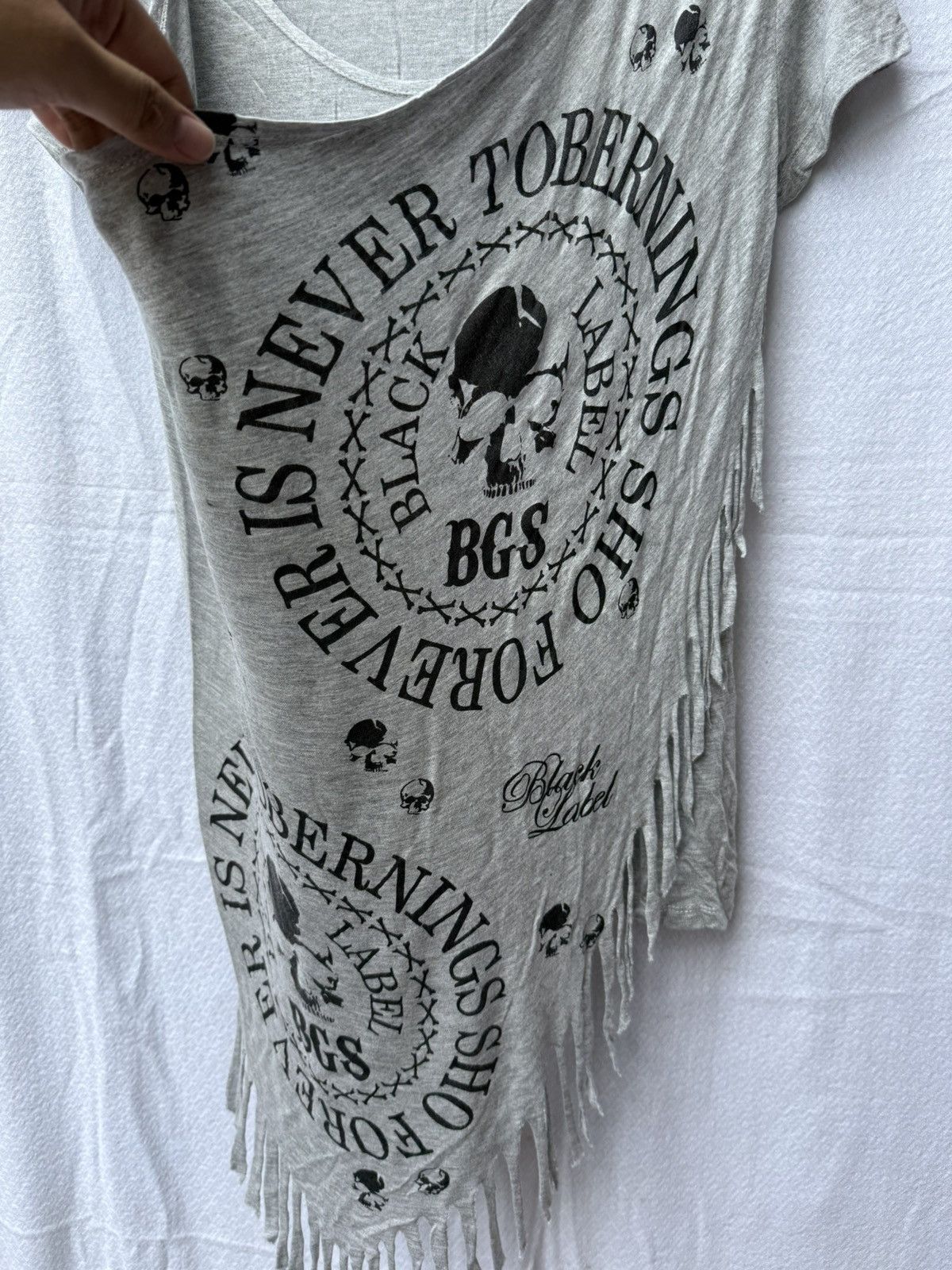 If Six Was Nine Vampire Double Layer Tee Size US XS / EU 42 / 0 - 5 Thumbnail