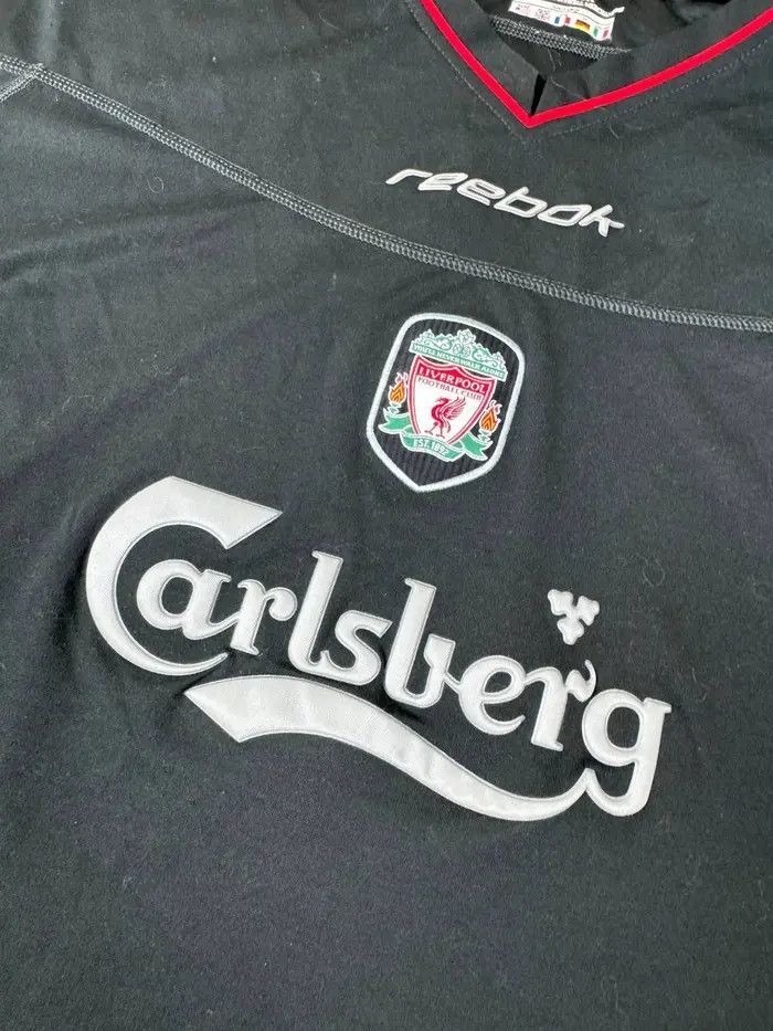 Reebok Vintage Reebok Liverpool 2002 2004 Away Shirt Soccer Jersey Size US XL / EU 56 / 4 - 6 Thumbnail