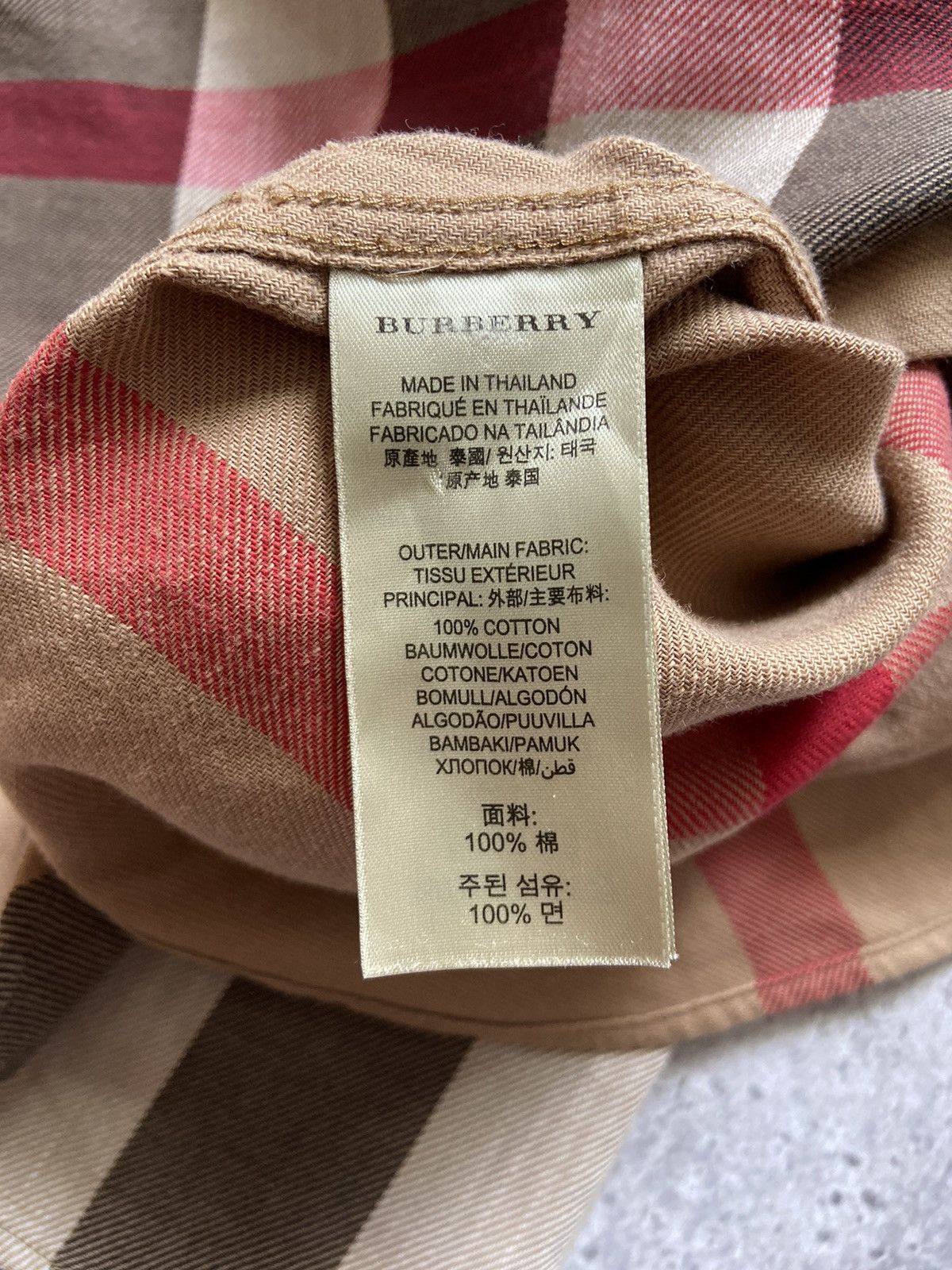 Burberry Burberry London shirt nova check Size US M / EU 48-50 / 2 - 5 Thumbnail