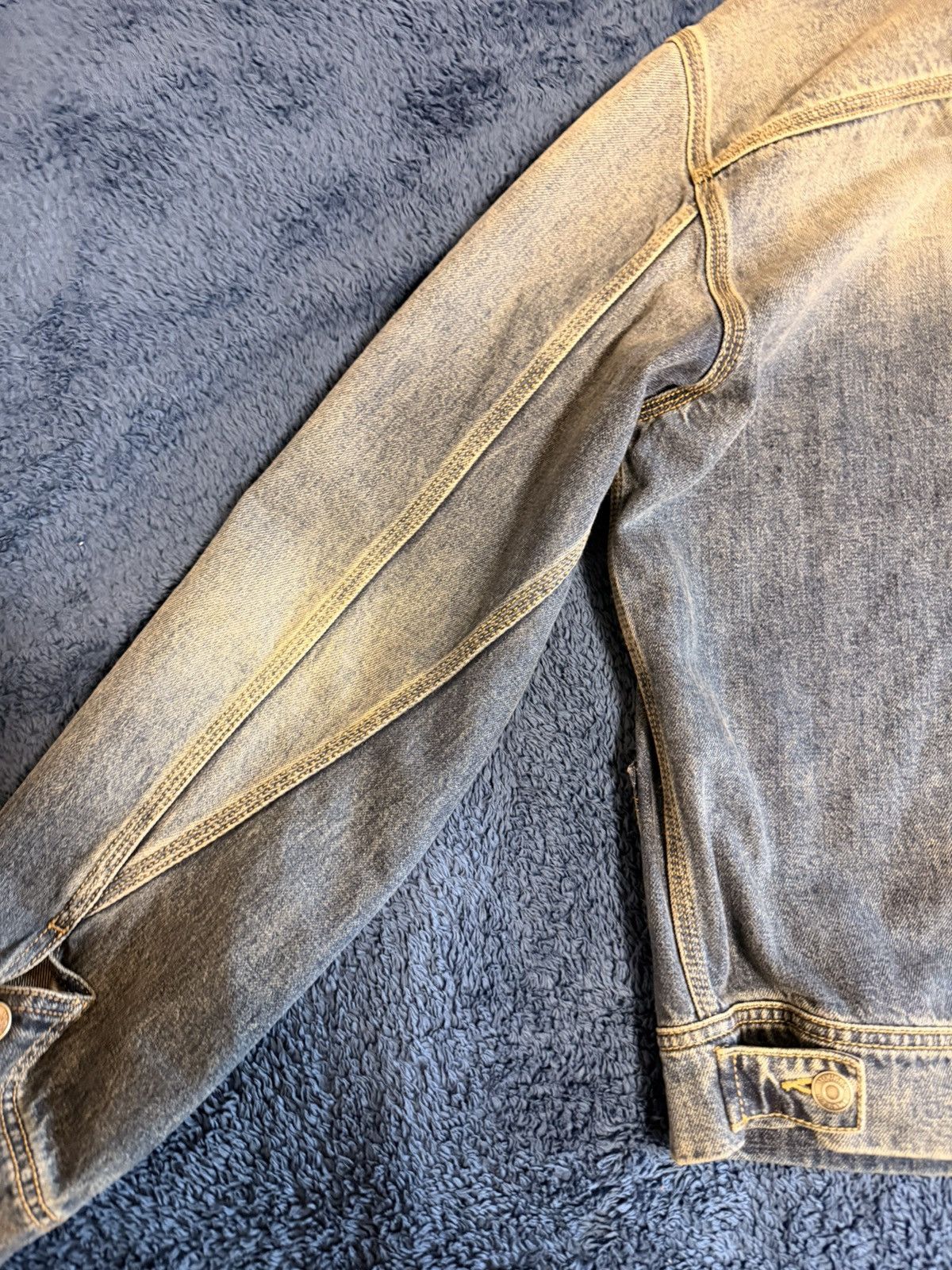 Alexander McQueen ALEXANDER MCQUEEN GIACCA DENIM WORKWEAR Size US S / EU 44-46 / 1 - 8 Thumbnail