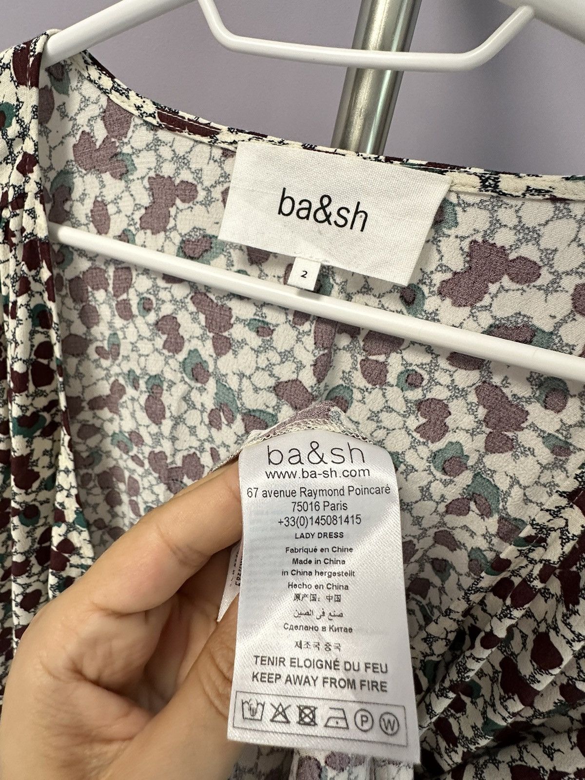 ba&sh Dress Ba&sh flora print Size M / US 6-8 / IT 42-44 - 10 Thumbnail
