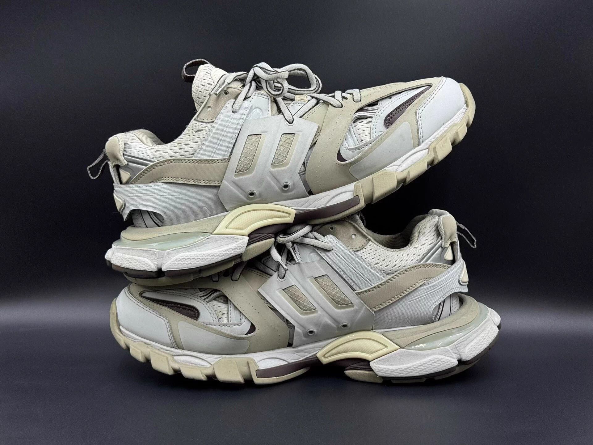 Balenciaga Balenciaga Track round-toe lace-up low-top men's gray Size US 8 / EU 41 - 4 Thumbnail