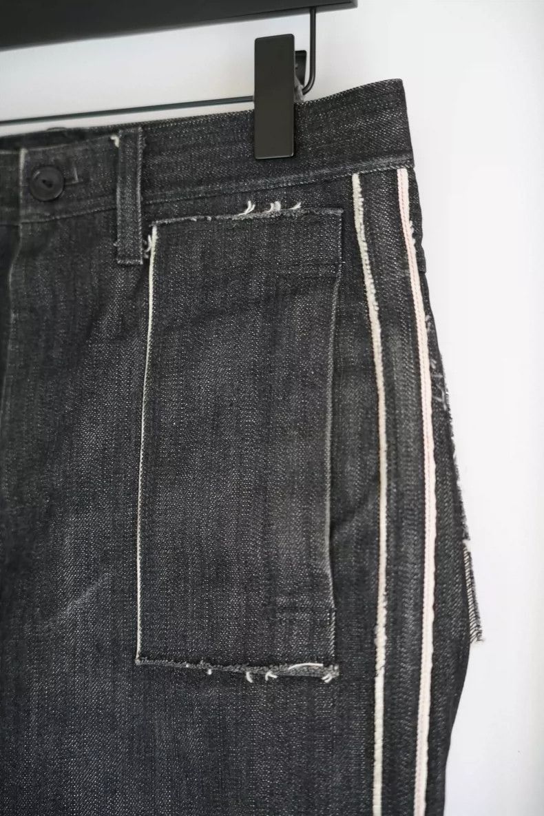Yohji Yamamoto Yohji Yamamoto Yohji Yamamoto Denim Pants with Unique Deta Size US 26 / EU 42 - 3 Thumbnail