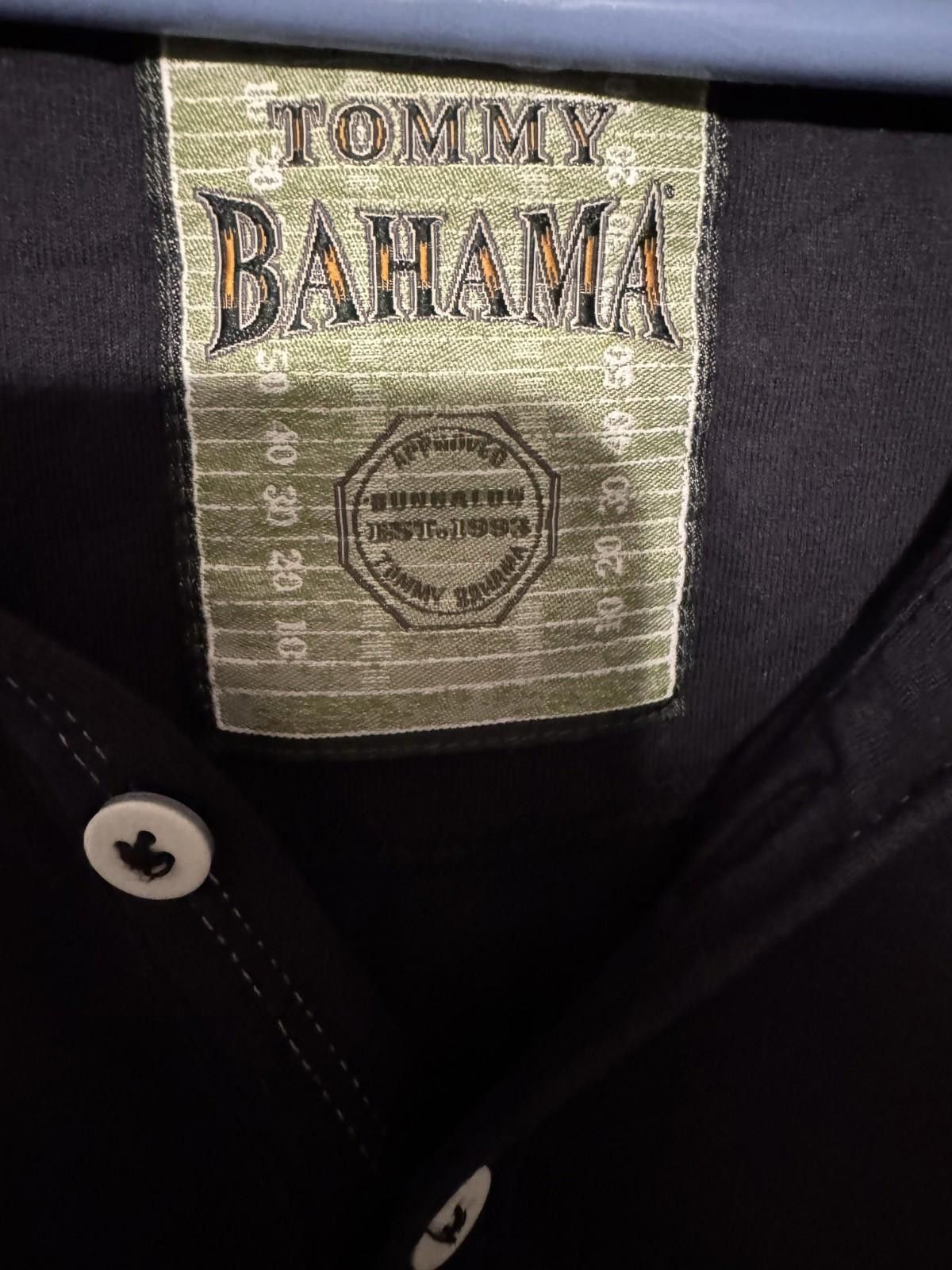 Tommy Bahama New England Patriots Tommy Bahama S/S Polo Men M Blue Size ONE SIZE - 5 Thumbnail