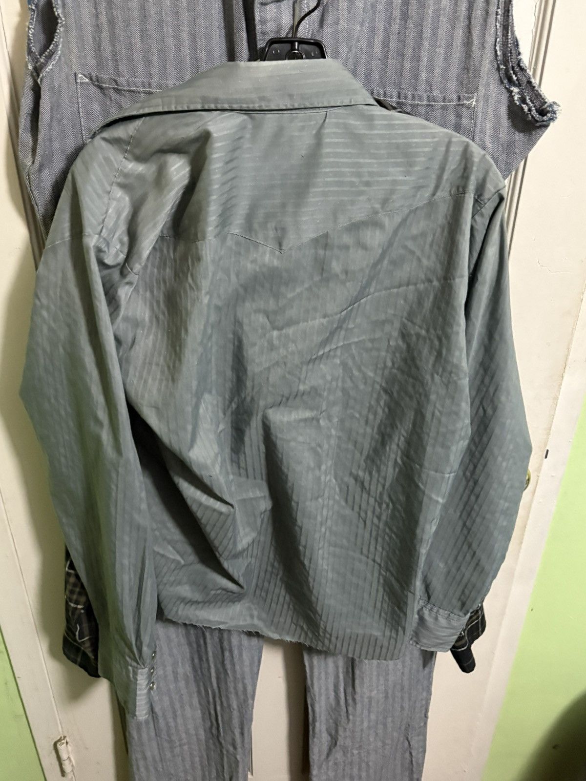 Other Vintage pinstripe western button up Size US L / EU 52-54 / 3 - 2 Thumbnail