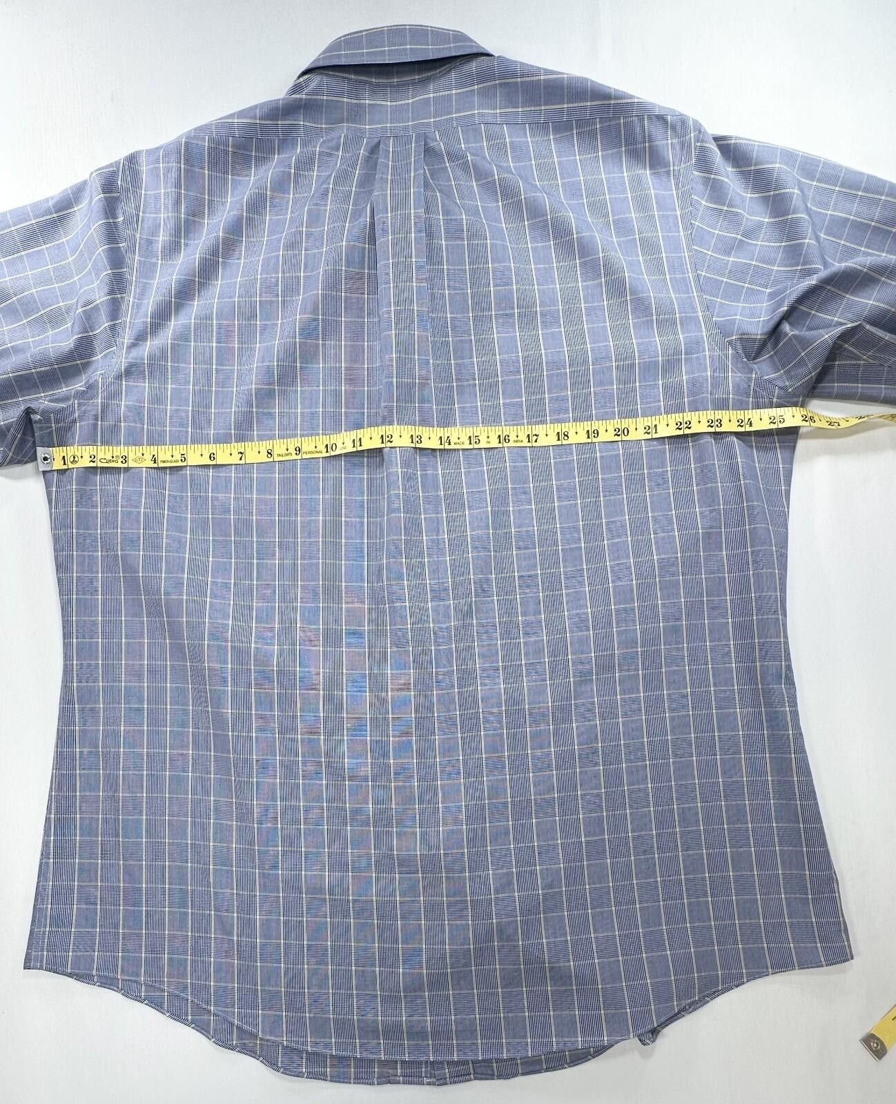 Brooks Brothers Brooks Brothers Non-Iron Cotton Oxford Button Up Blue Men XL Size US XL / EU 56 / 4 - 4 Thumbnail