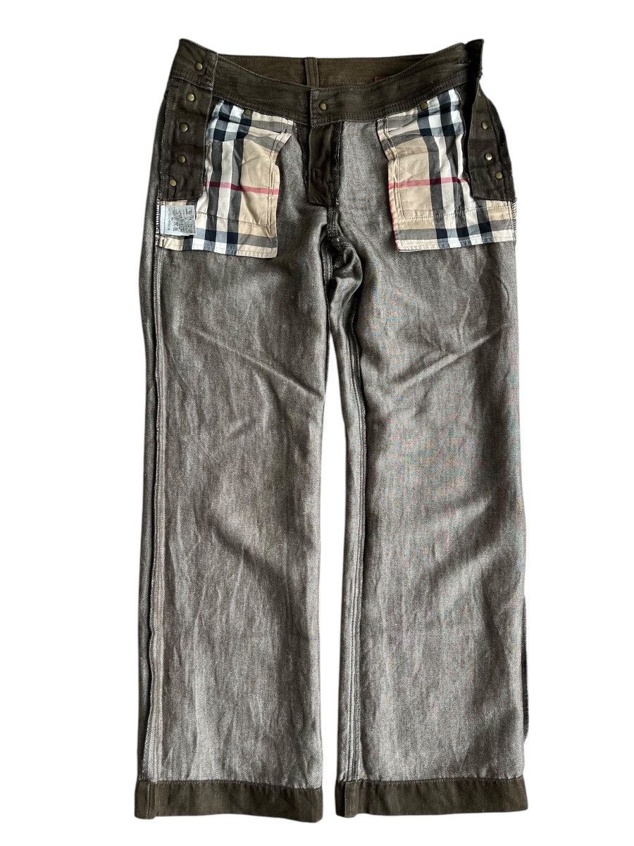 Burberry × Designer × Vintage Burberry loose denim pants Size US 30 / EU 46 - 12 Thumbnail