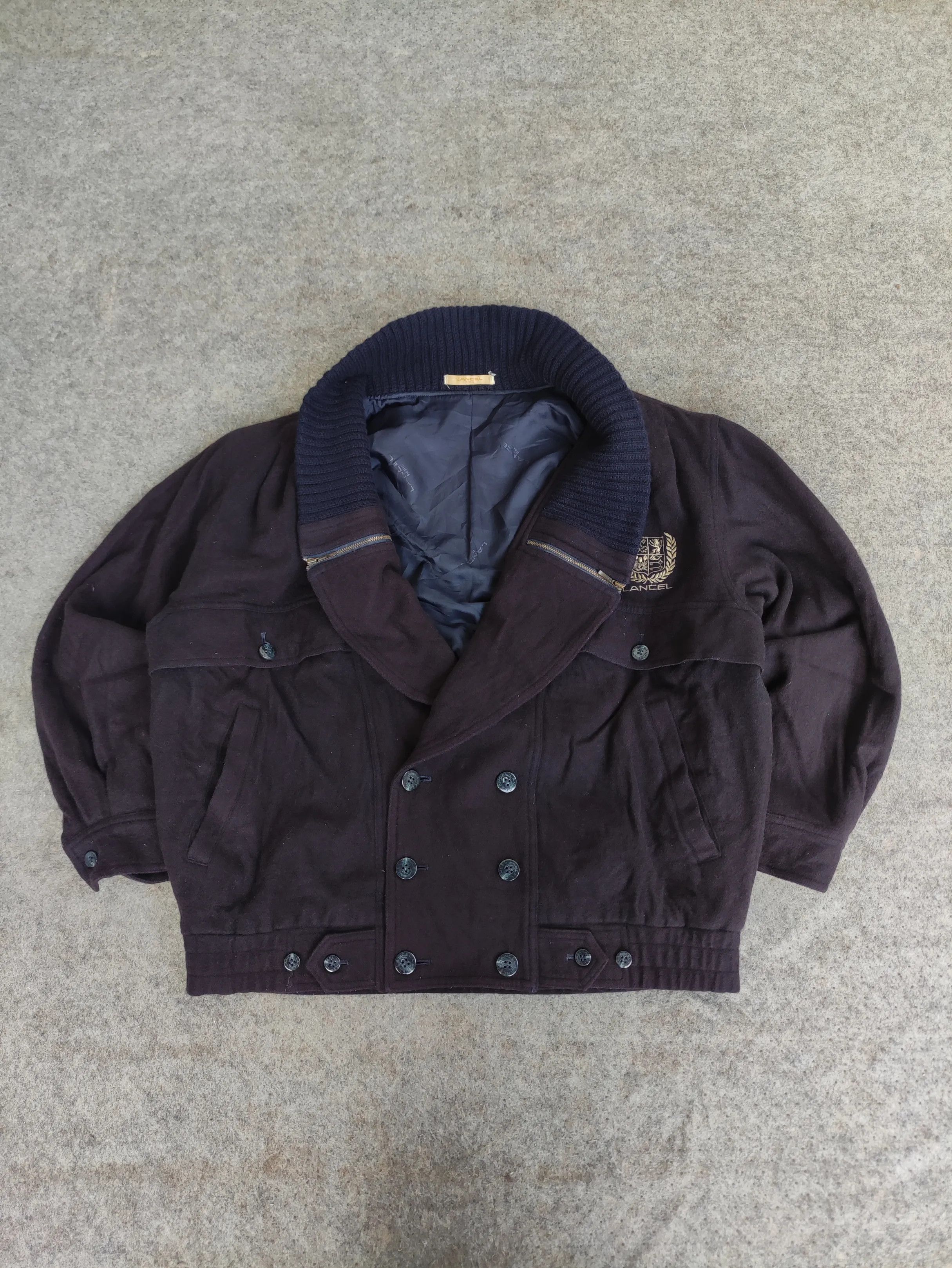 Lancel Vintage Lancel Paris Baggy Jacket Unisex J037 Size US L / EU 52-54 / 3 - 1 Thumbnail