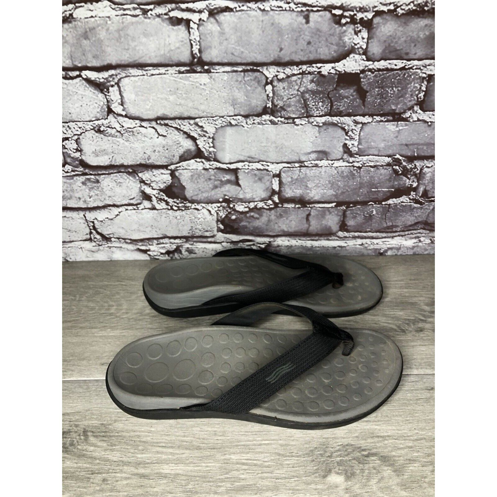 Other VIONIC Wave Black Toe Post Flip Flop Sandals Unisex Men Sz 8 Size US 8 / EU 41 - 20 Thumbnail