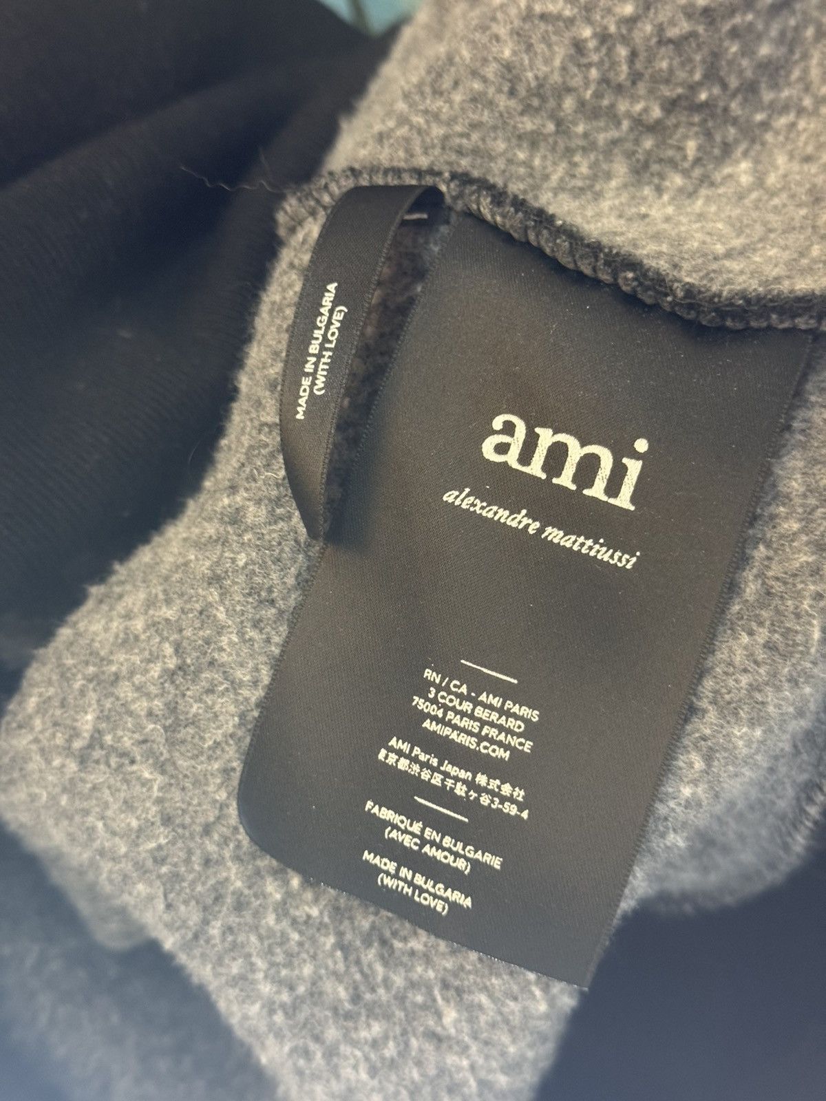 AMI XS oversized ami runway fw19 eiffel tour sweatshirt hoodie Size US XS / EU 42 / 0 - 3 Thumbnail