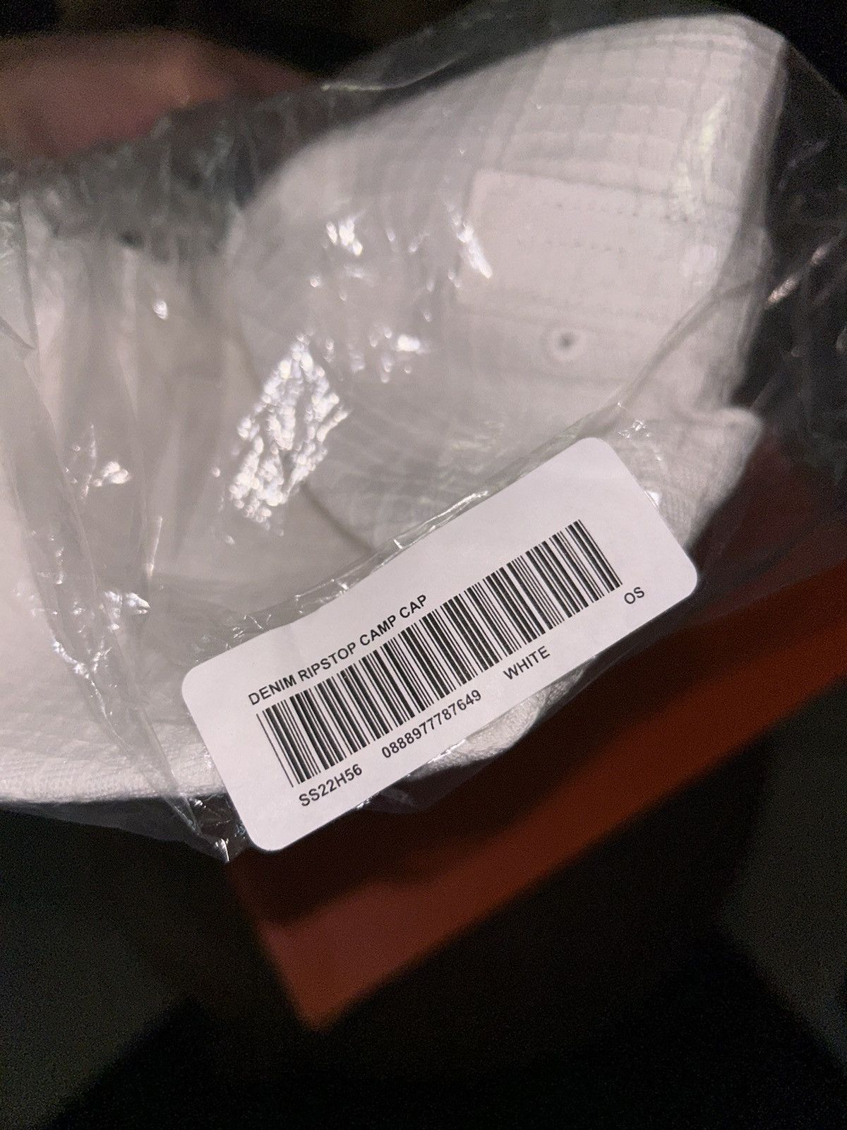Supreme Supreme Denim Ripstop Camp Cap White SS22 NEW WITH TAGS Size ONE SIZE - 4 Thumbnail