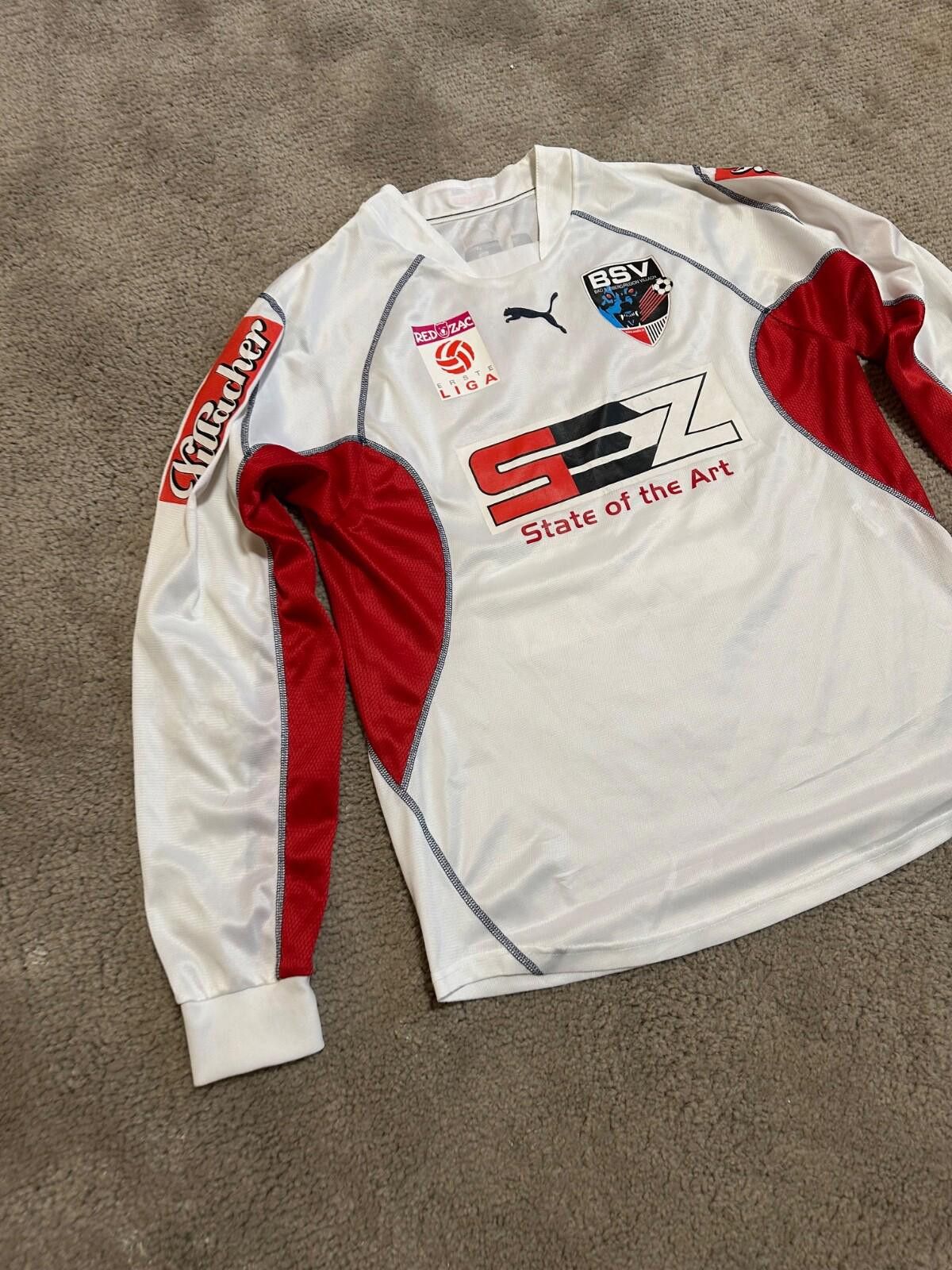 Puma #17 Lambert BSV Bad Bleiberg 2000 L/S Football Shirt Jersey Size ONE SIZE - 2 Thumbnail