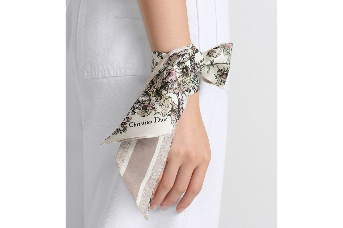 Dior o1bcso1str0226 Size:OS/Chardons Mitzah Scarf in Multicolor Size ONE SIZE - 5 Thumbnail