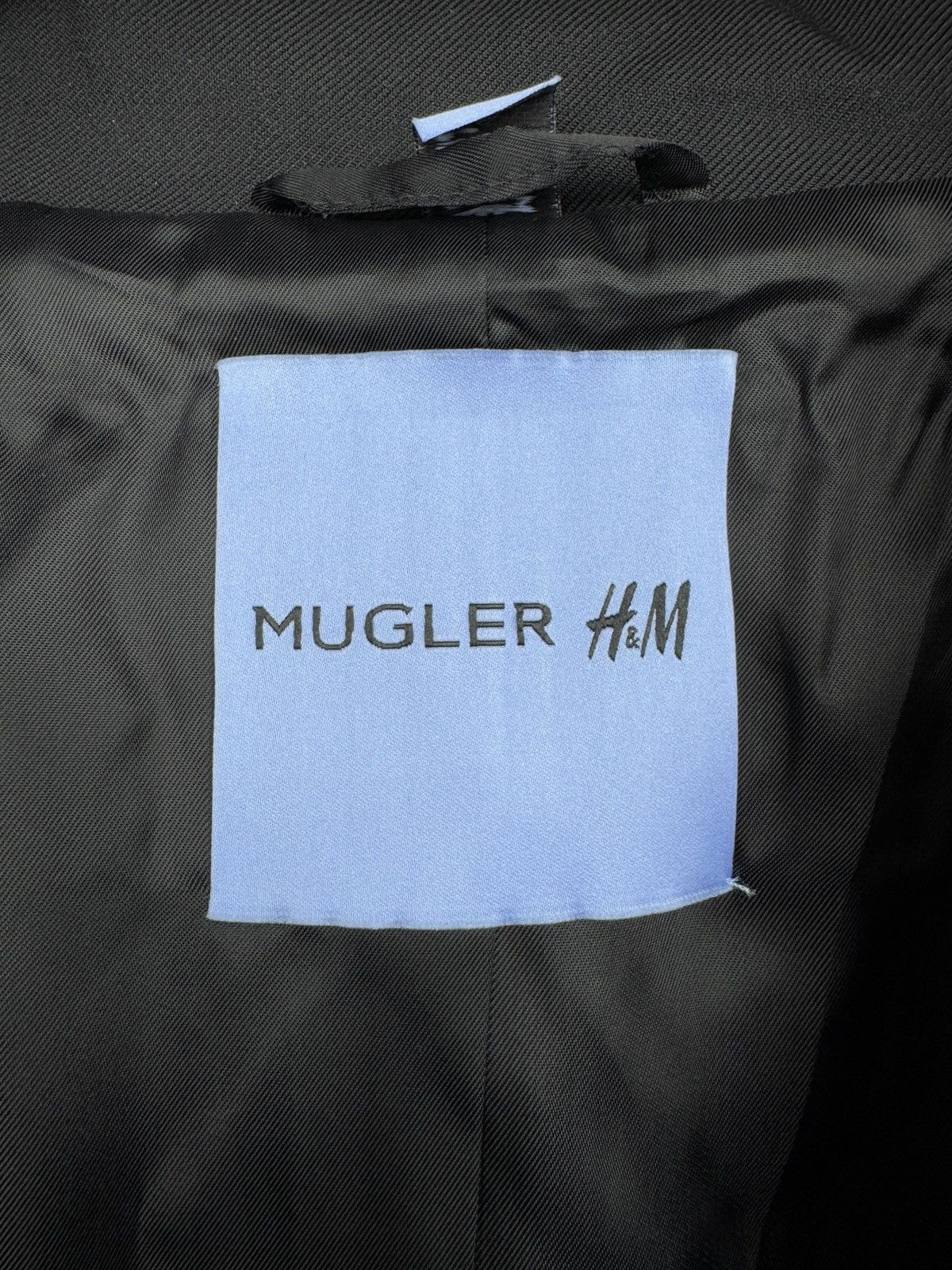 H&M × Mugler Mugler x H&M Corset-Style Wool Jacket Blazer size XXL 54 Size XXL / US 16-18 / IT 52-54 - 10 Thumbnail
