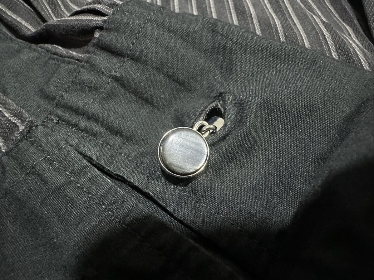 Tornado Mart 🔥Y2K Tornado Mart Striped Shirt Sharped Collar Double Cuffs Size US M / EU 48-50 / 2 - 7 Thumbnail