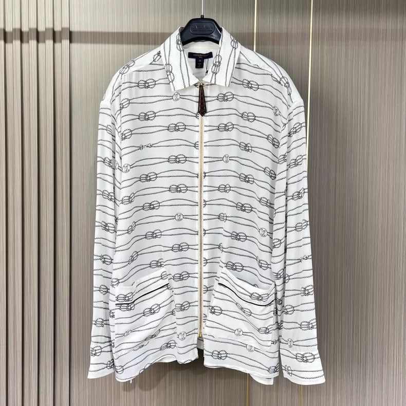Louis Vuitton louis vuitton silk zip shirt jacket-dmc Size US M / EU 48-50 / 2 - 1 Thumbnail