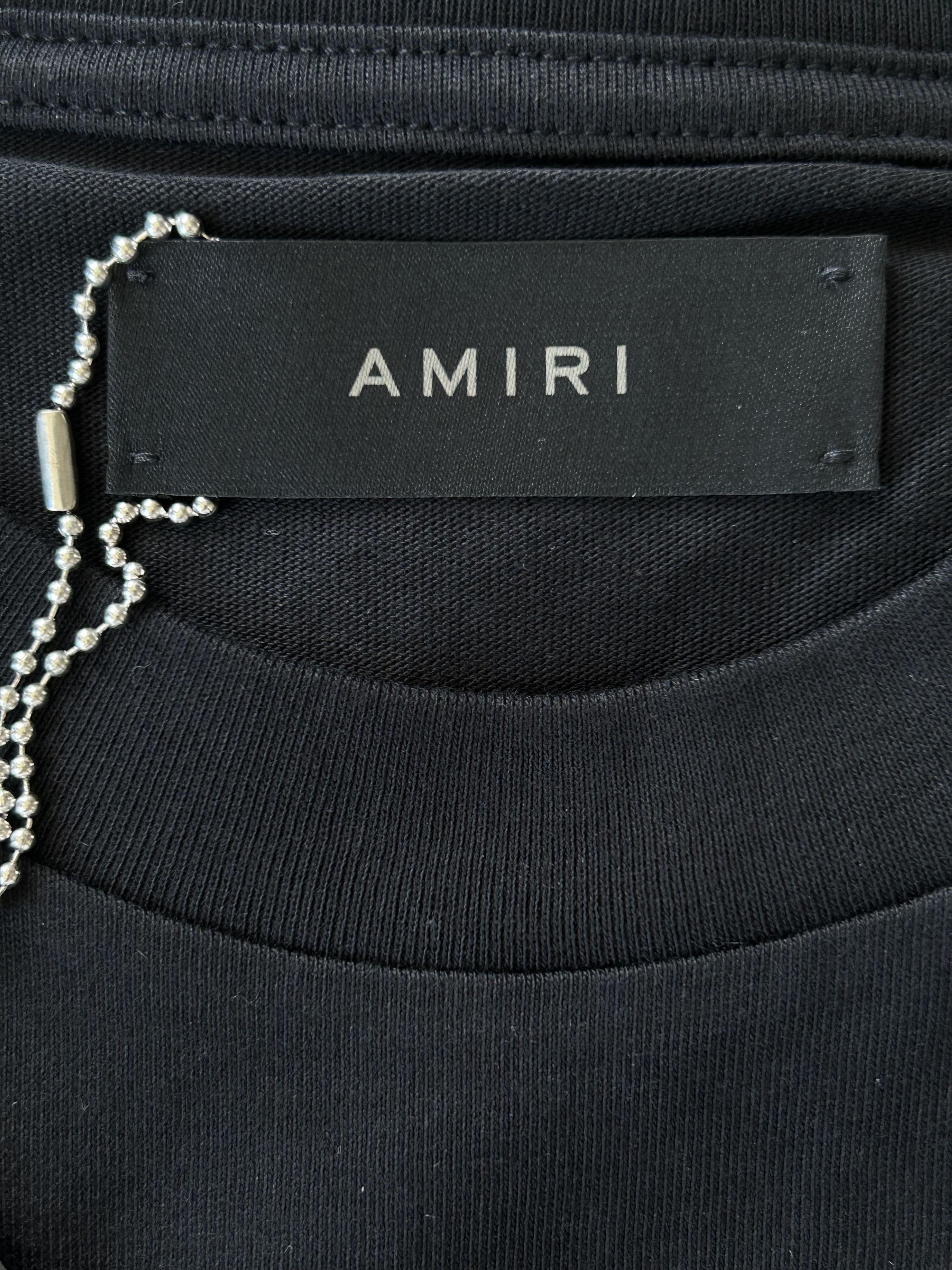 Amiri Amiri Preemo Black Logo T-Shirt Size US XL / EU 56 / 4 - 3 Thumbnail