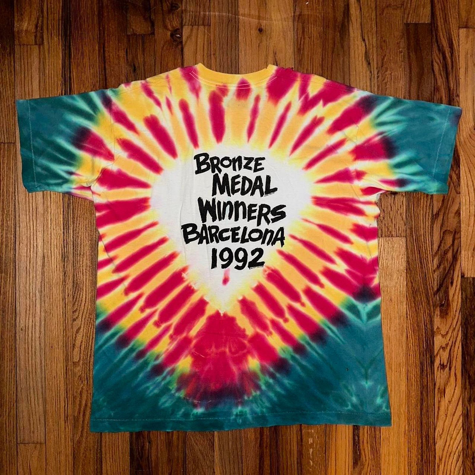 Grateful Dead × Vintage 90s Single Stitch Grateful Dead Lithuania Basketball Tee XL Size US XL / EU 56 / 4 - 5 Thumbnail