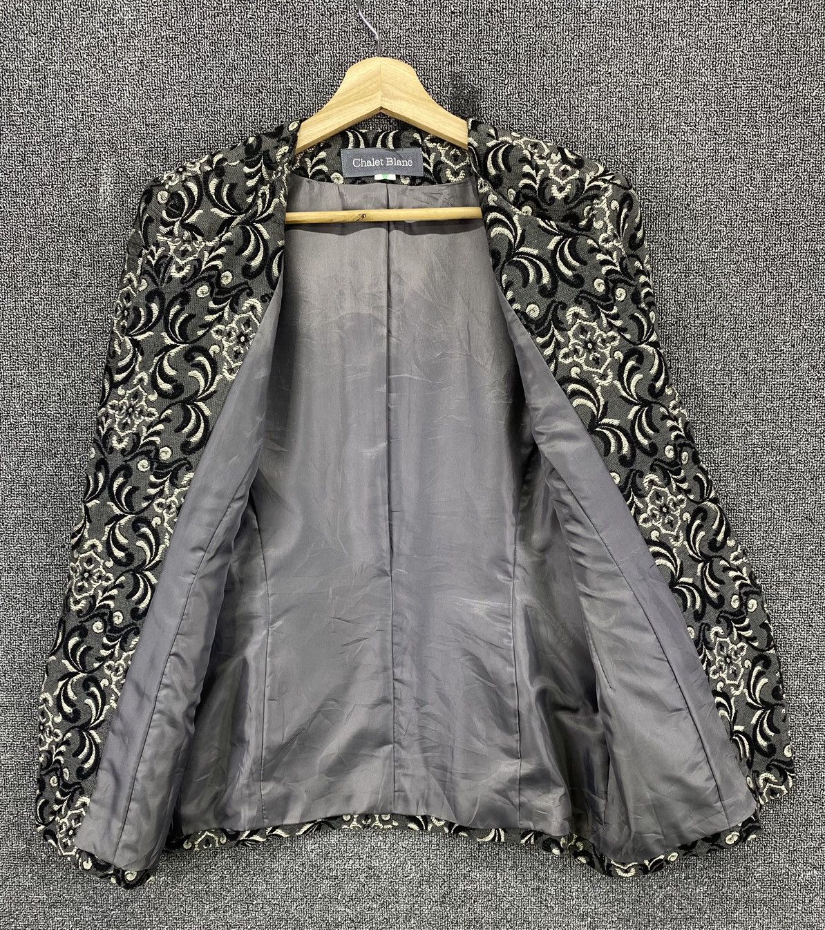 Japanese Brand Vintage Chalet Blanc Coat Cardigan Jacket Size S / US 4 / IT 40 - 7 Thumbnail