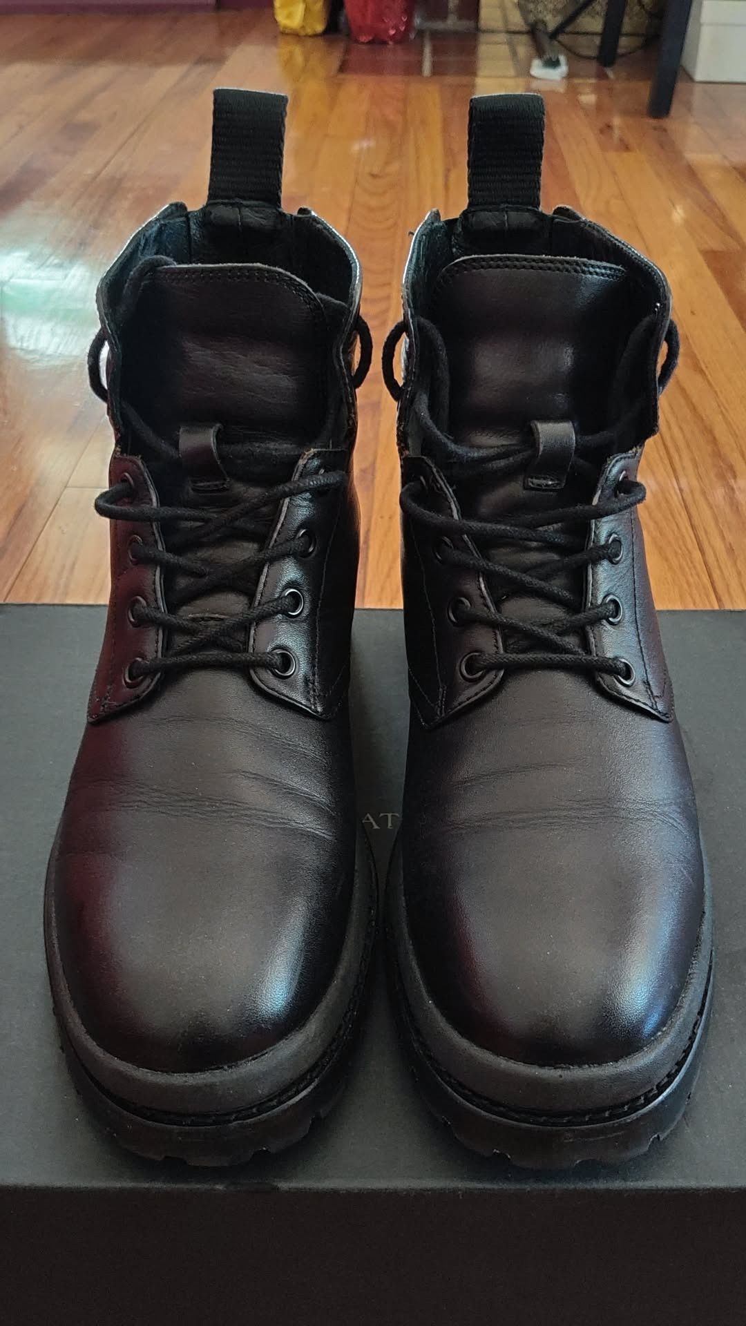 John Varvatos John Varvatos Men’s Black Combat Boots Size US 8 / EU 41 - 4 Thumbnail