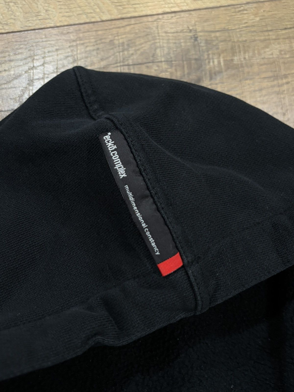 Ecko Unltd. Vintage Y2k Ecko Unltd. Logo Stitched Hoodie Black Red XXL Size US XXL / EU 58 / 5 - 5 Thumbnail