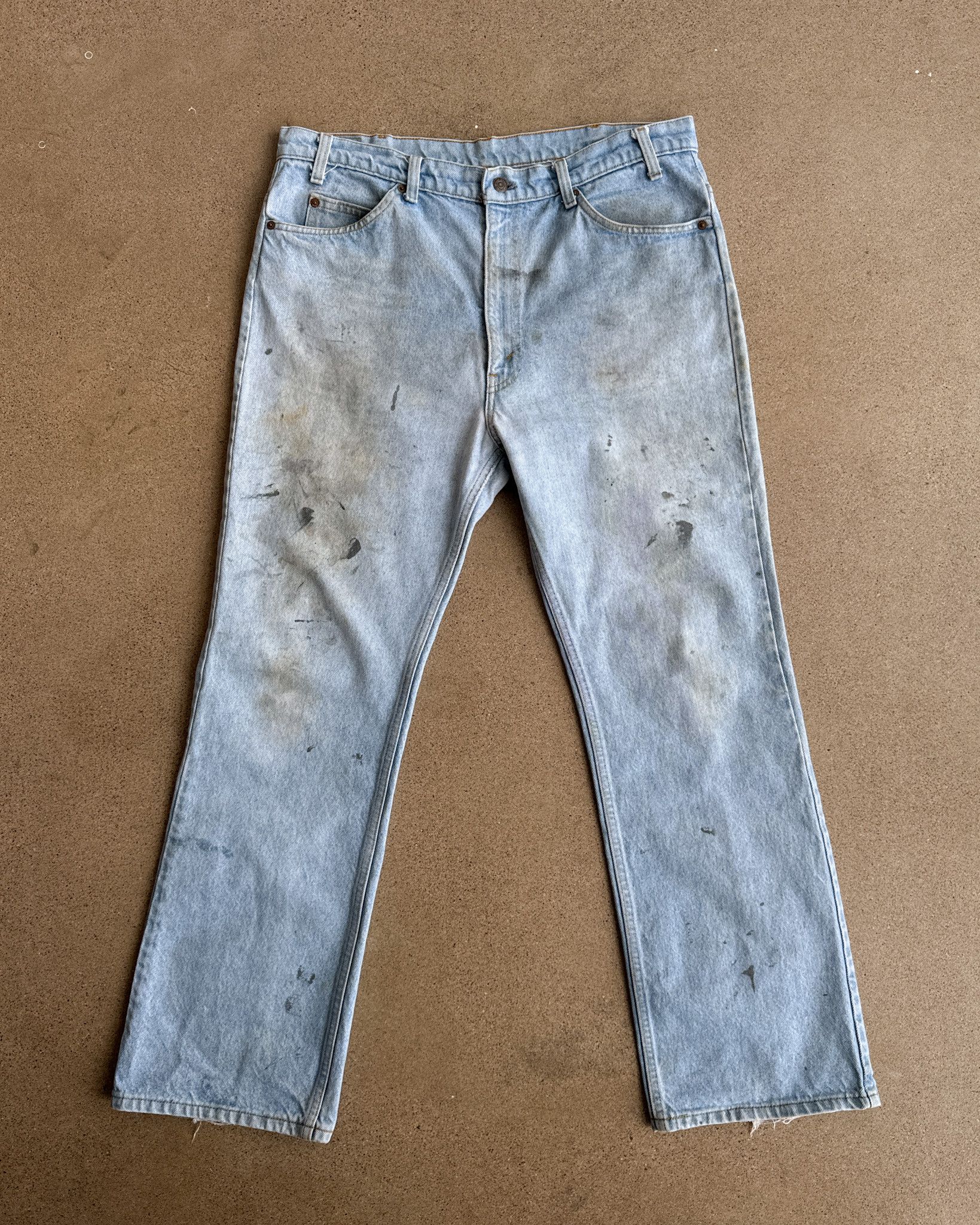Vintage 80s Levi's 517 Jeans Bootcut Orange Tab Men's 38