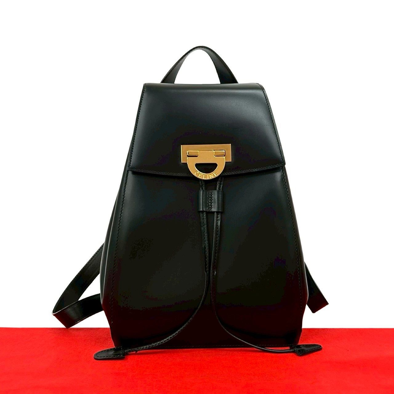 Celine Celine CELINE Calf Leather Backpack Leather Backpack DUTY FREE for USA Size ONE SIZE - 1 Thumbnail