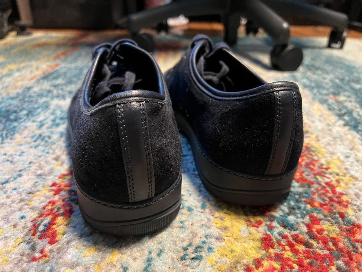 Lanvin Lanvin Suede low top sneaker Navy DBB1 Size US 11 / EU 44 - 3 Thumbnail