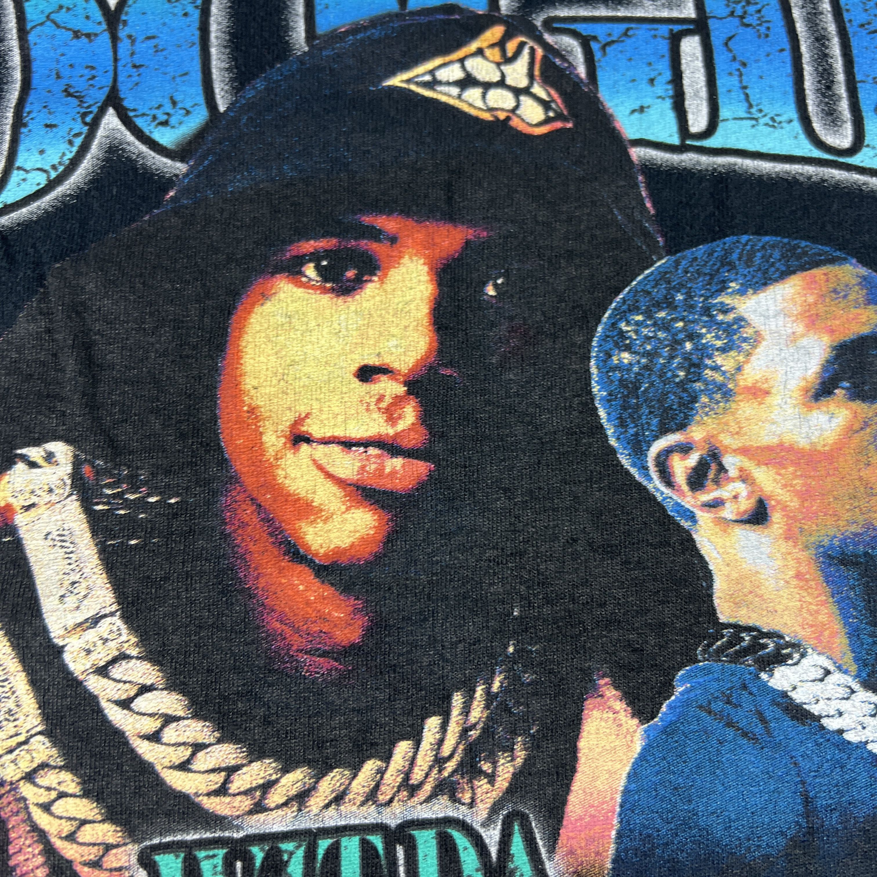 Rap Tees A Boogie With The Hoodie Rap Shirt Black Faded Short Sleeve Size US XL / EU 56 / 4 - 4 Thumbnail