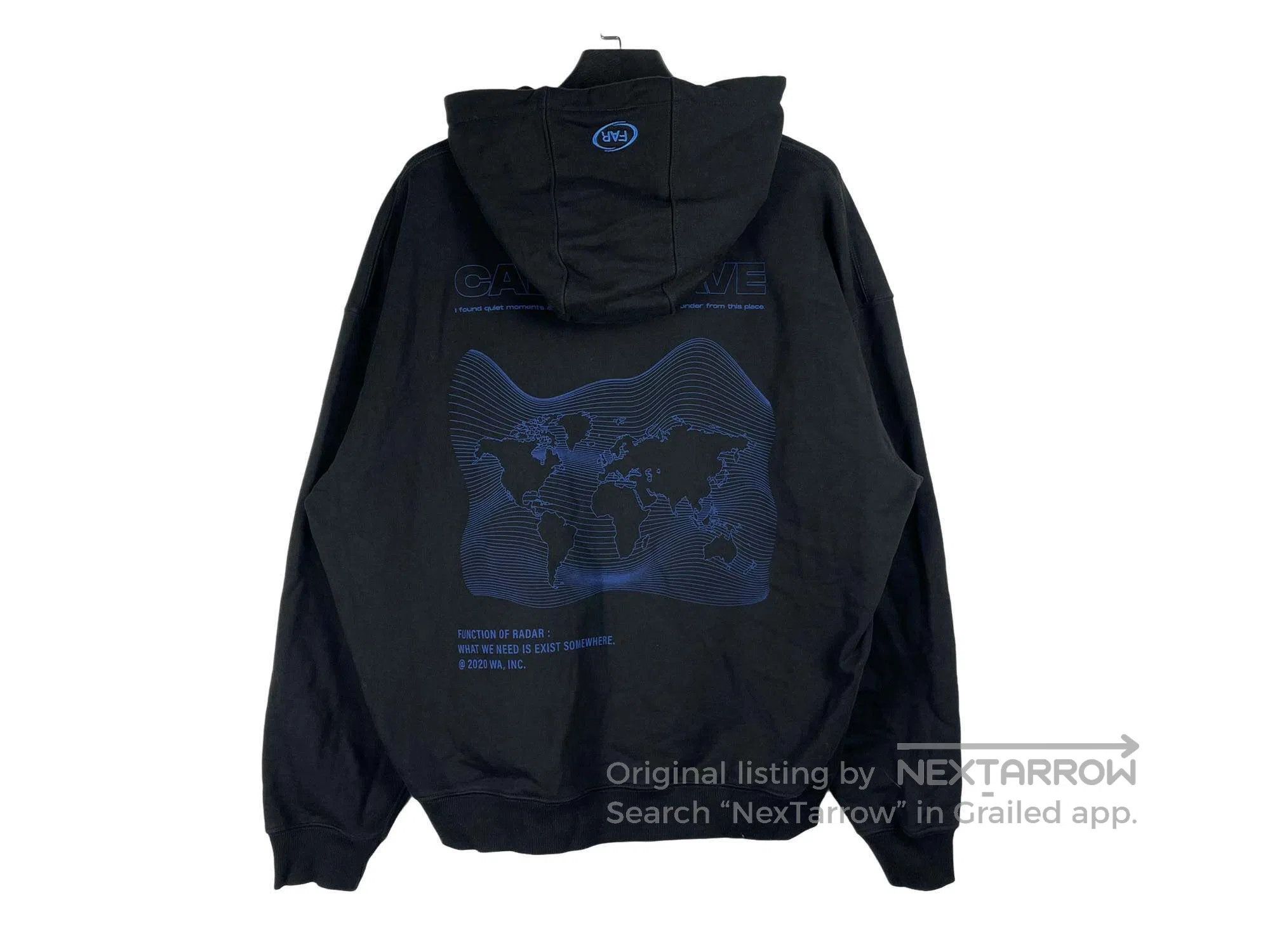 Other Far Archive World Map Pattern Hoodie Size US M / EU 48-50 / 2 - 2 Thumbnail