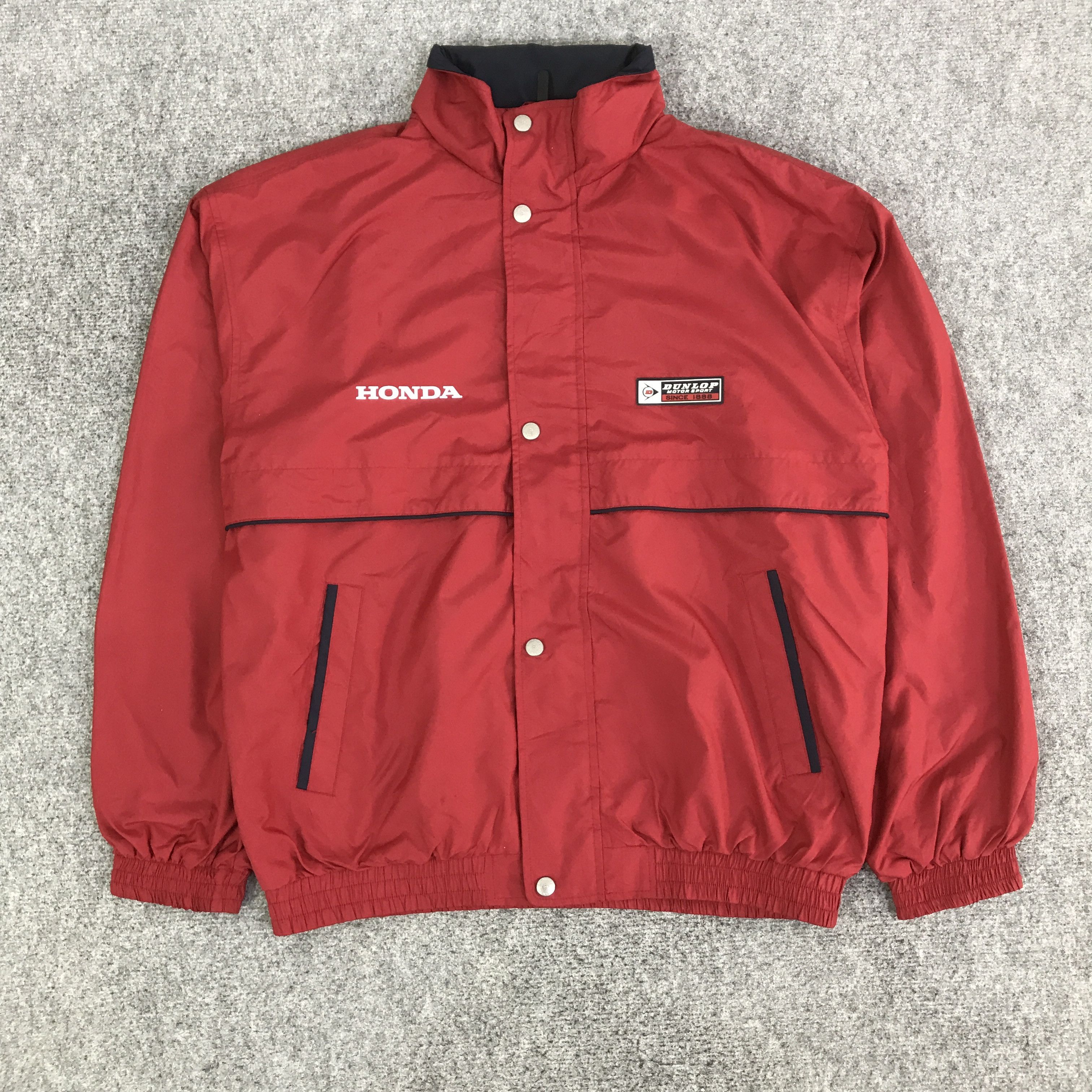 Japanese Brand HONDA x DUNLOP RACING JACKET K116B16 Size US L / EU 52-54 / 3 - 2 Thumbnail