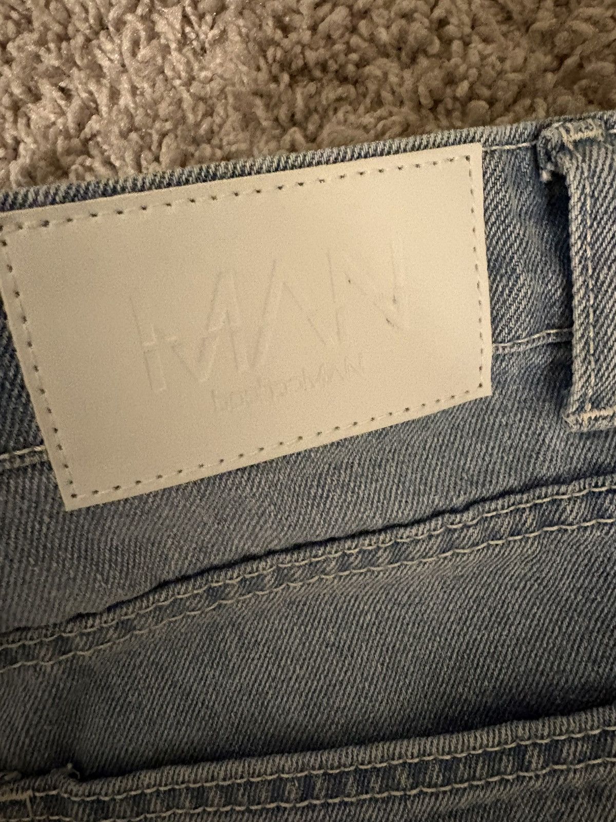 Boohoo Boohooman rhinestone jeans Size US 32 / EU 48 - 7 Thumbnail
