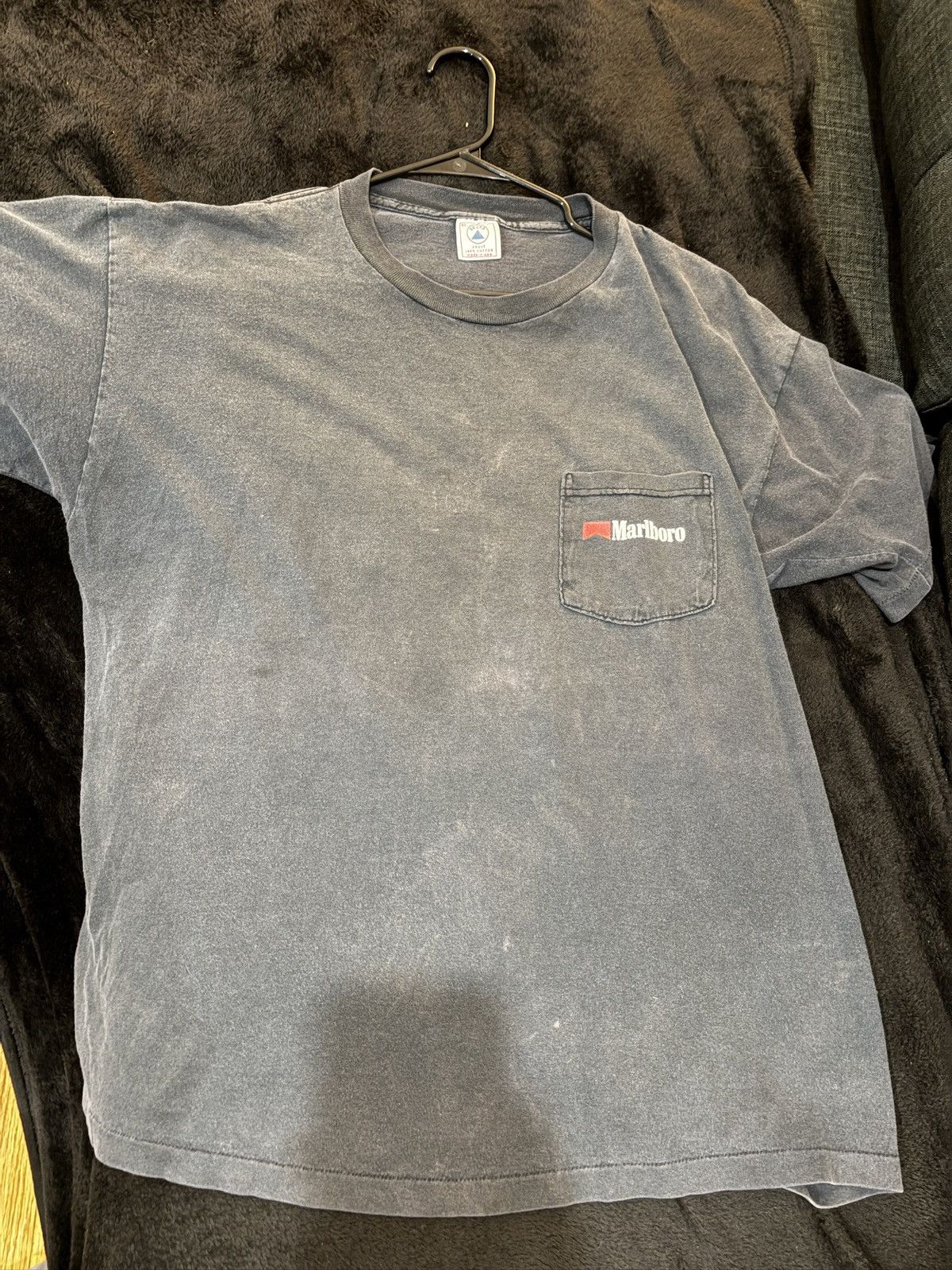 Vintage Delta X Vintage Marlboro Sport single Stitch pocket T shirt Size US XL / EU 56 / 4 - 5 Thumbnail