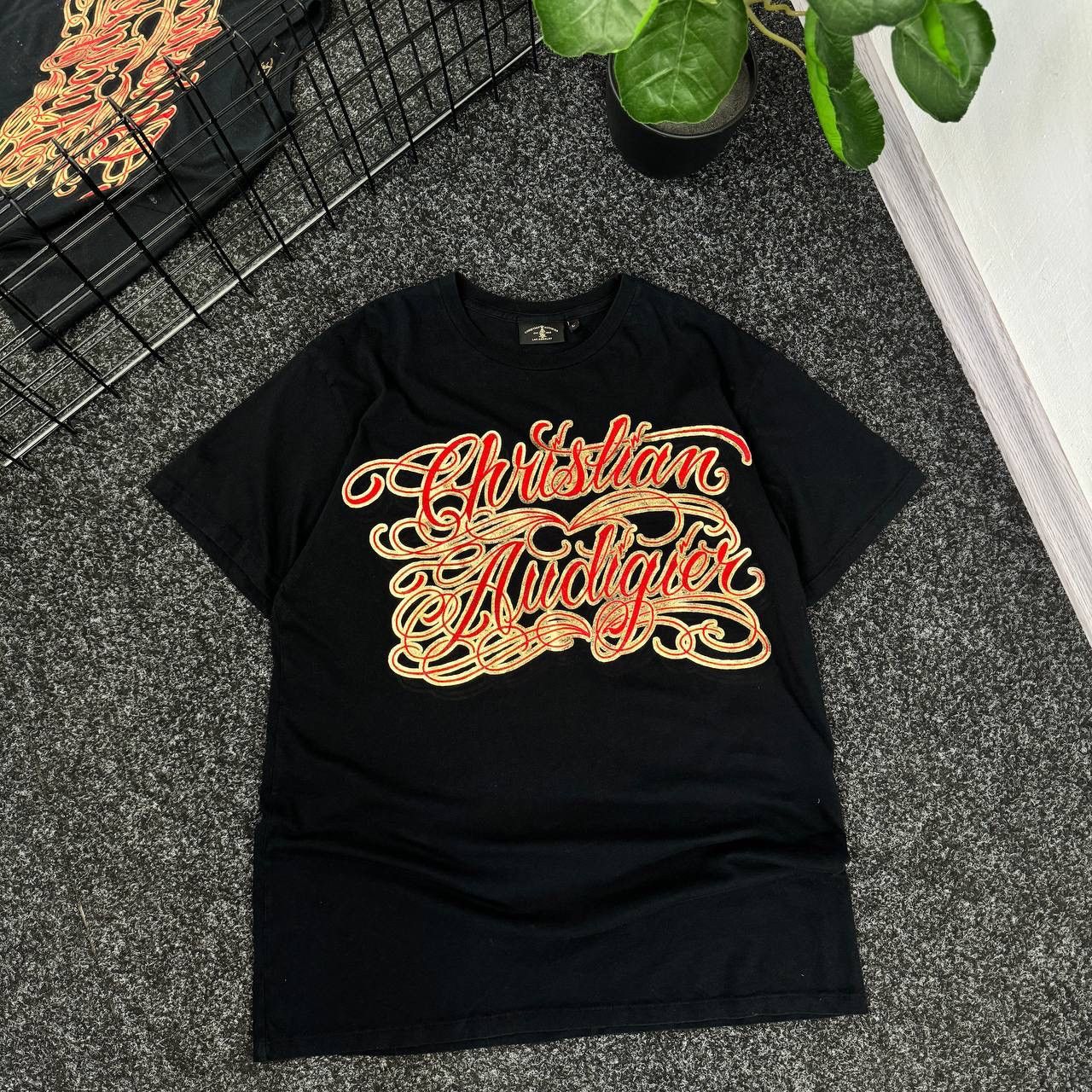 Ed Hardy Christian Audigier t-shirt big print japanese style skater Size US L / EU 52-54 / 3 - 2 Thumbnail