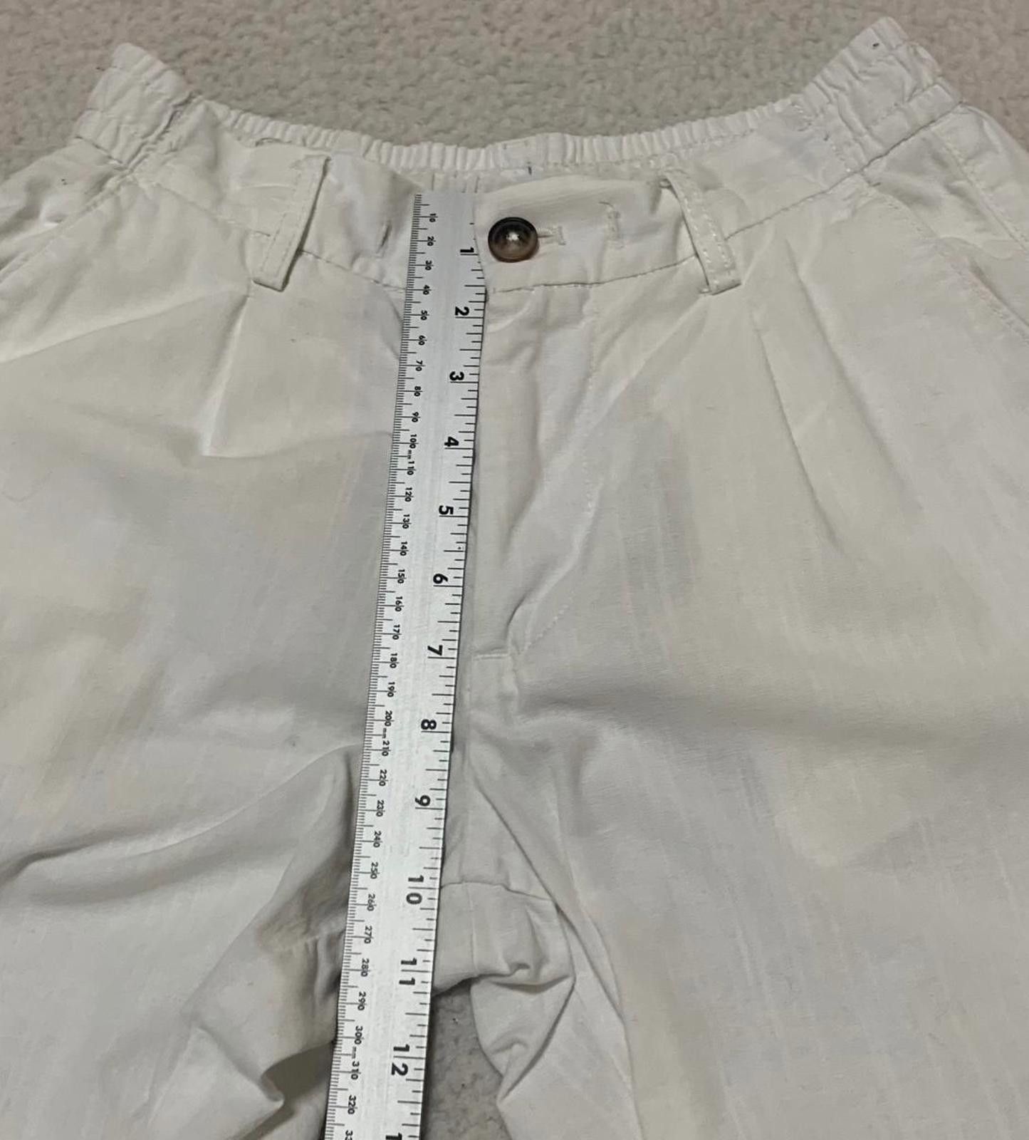 Other Dan John Men's White Cotton Elastic Waist Pants 36 Size US 36 / EU 52 - 10 Thumbnail