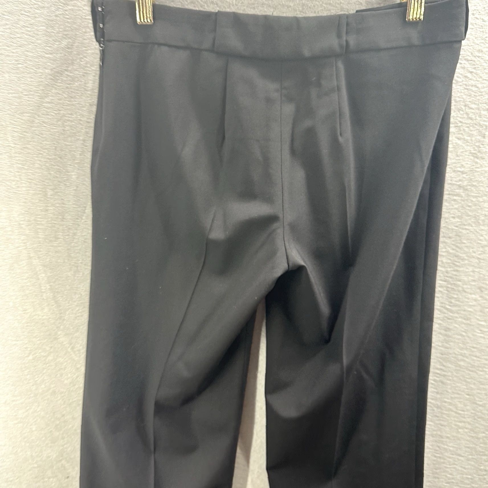 Vintage VINTAGE Theyskens' Theory Pants Womens Large Black High Waist Trouser Minimalist Quiet Luxury Dress Pants Size 30" / US 8 / IT 44 - 5 Thumbnail