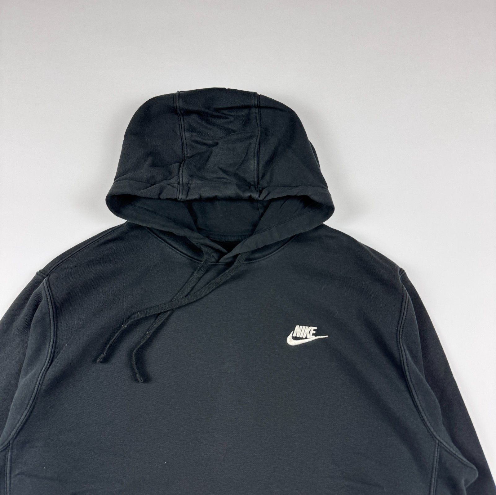 Nike Nike Hoodie M Black Pullover Swoosh Sweatshirt Size US M / EU 48-50 / 2 - 8 Thumbnail