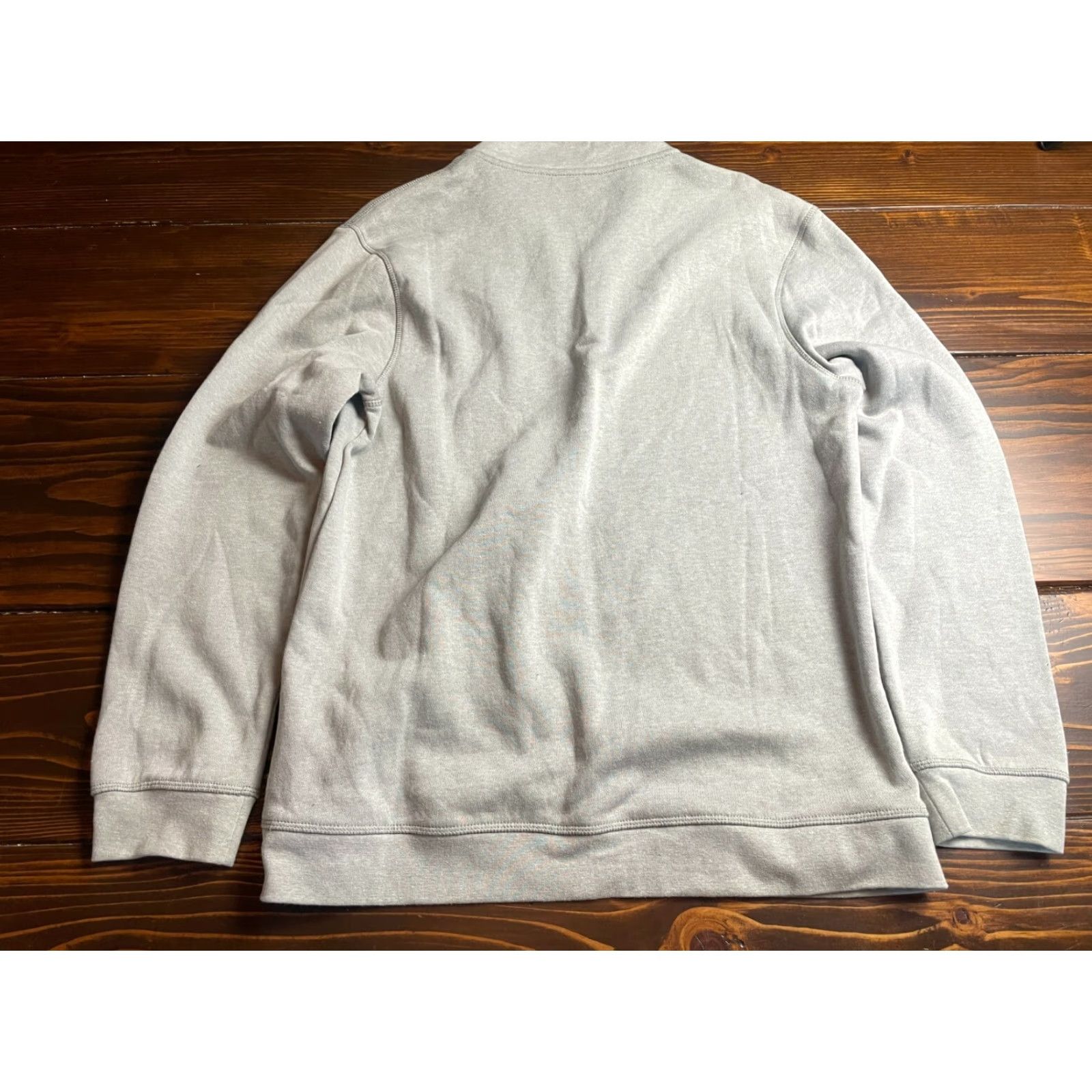 Vintage John Ashford Sweater Mens Medium Gray Pullover 1/4 Zip Up Size US M / EU 48-50 / 2 - 2 Thumbnail